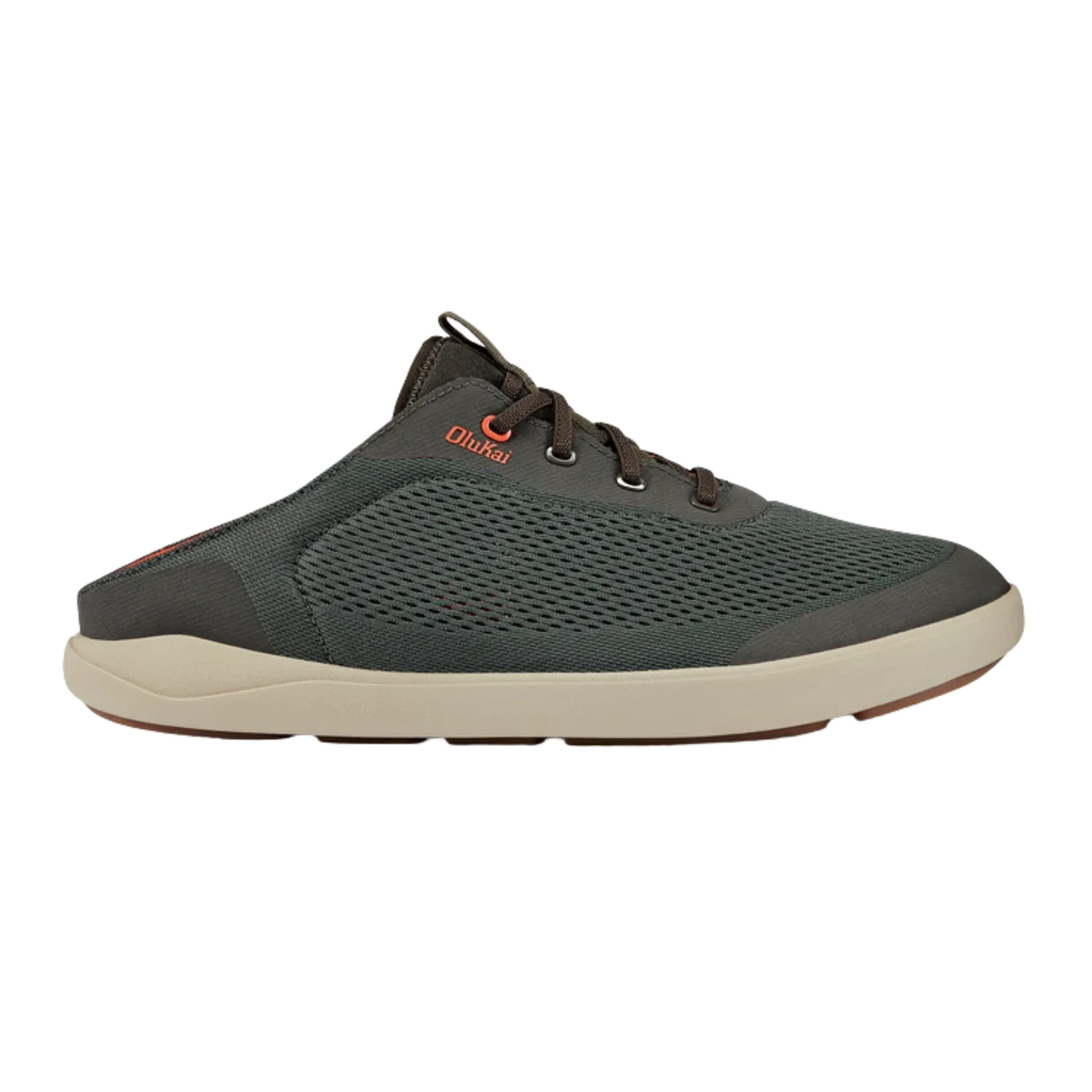 Olukai Men's Moku Pae Boat Shoes - Island Salt/Koi - Image 2