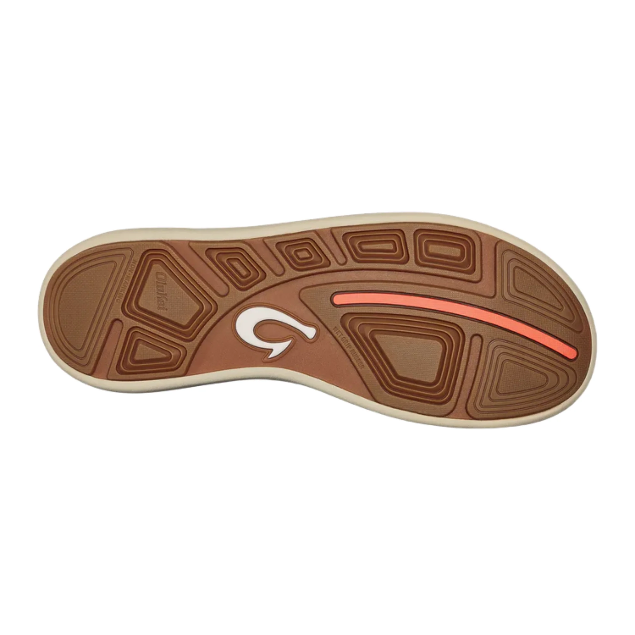 Olukai Men's Moku Pae Boat Shoes - Island Salt/Koi - Image 4