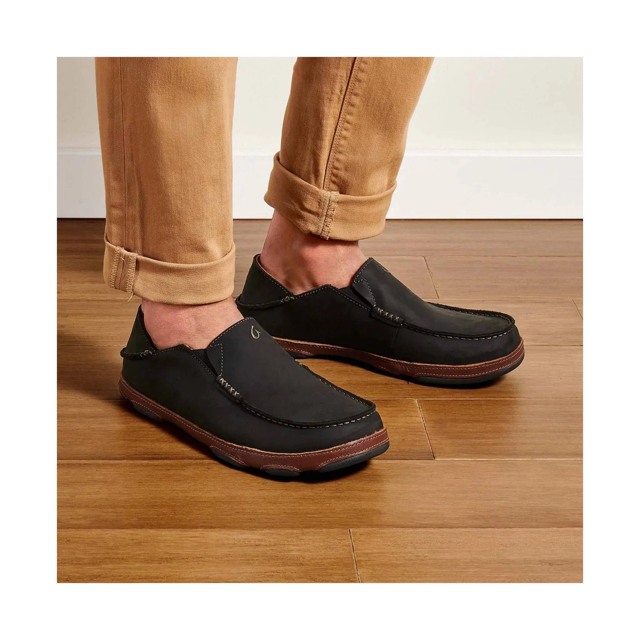 OluKai Men's Moloa - Black Toffee - Image 4