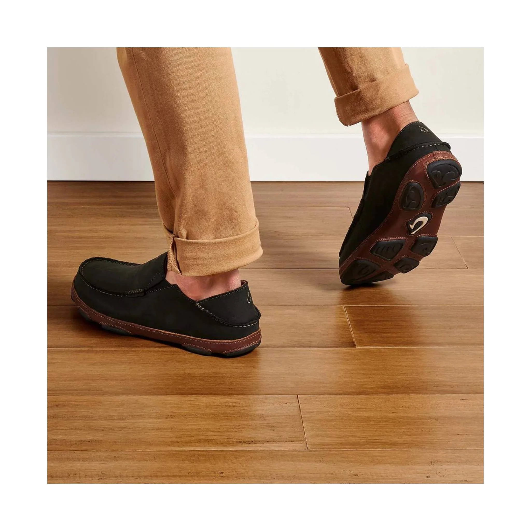 OluKai Men's Moloa - Black Toffee - Image 5