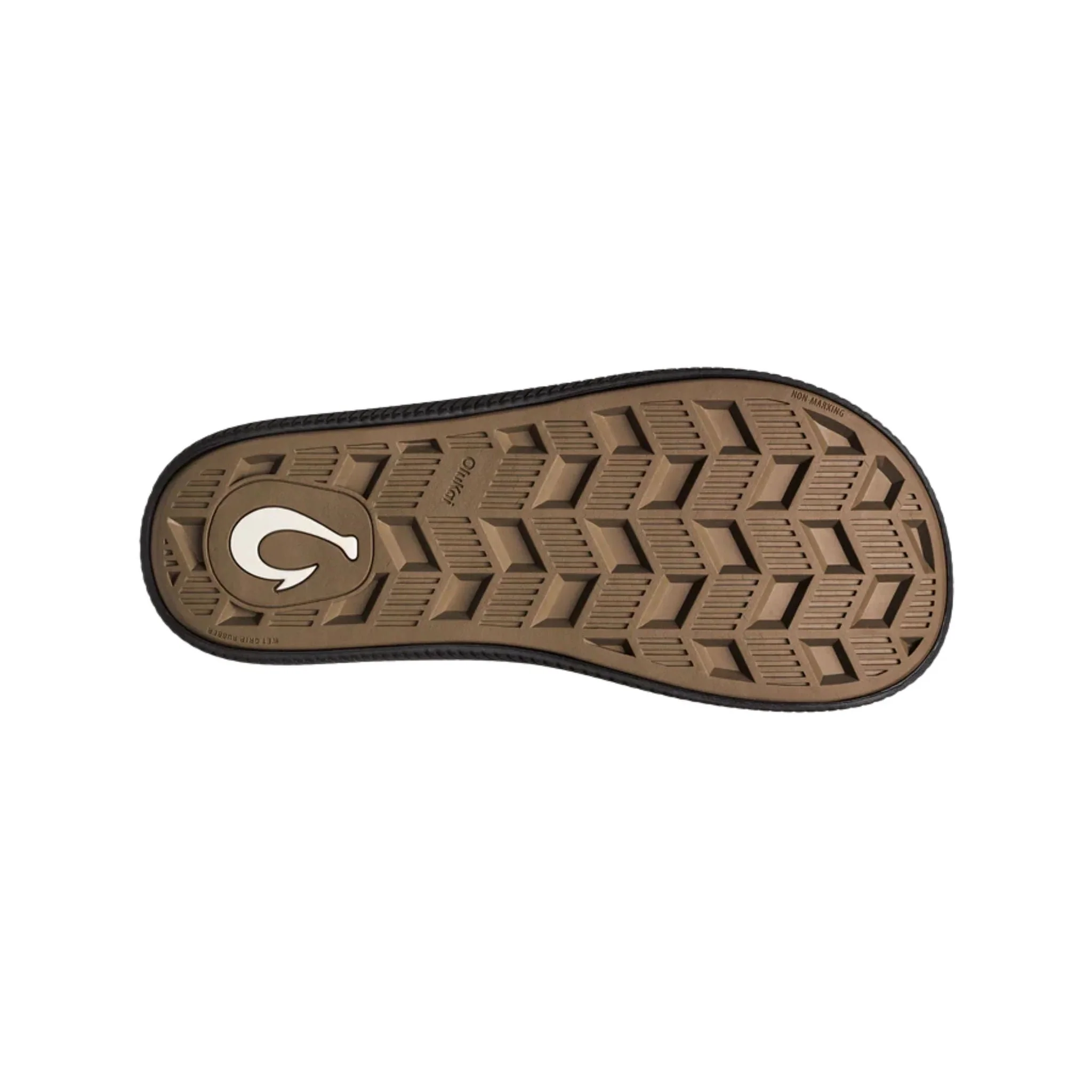 Olukai Men's Ulele Flip Flop - Blue fog/ Lava Rock - Image 4