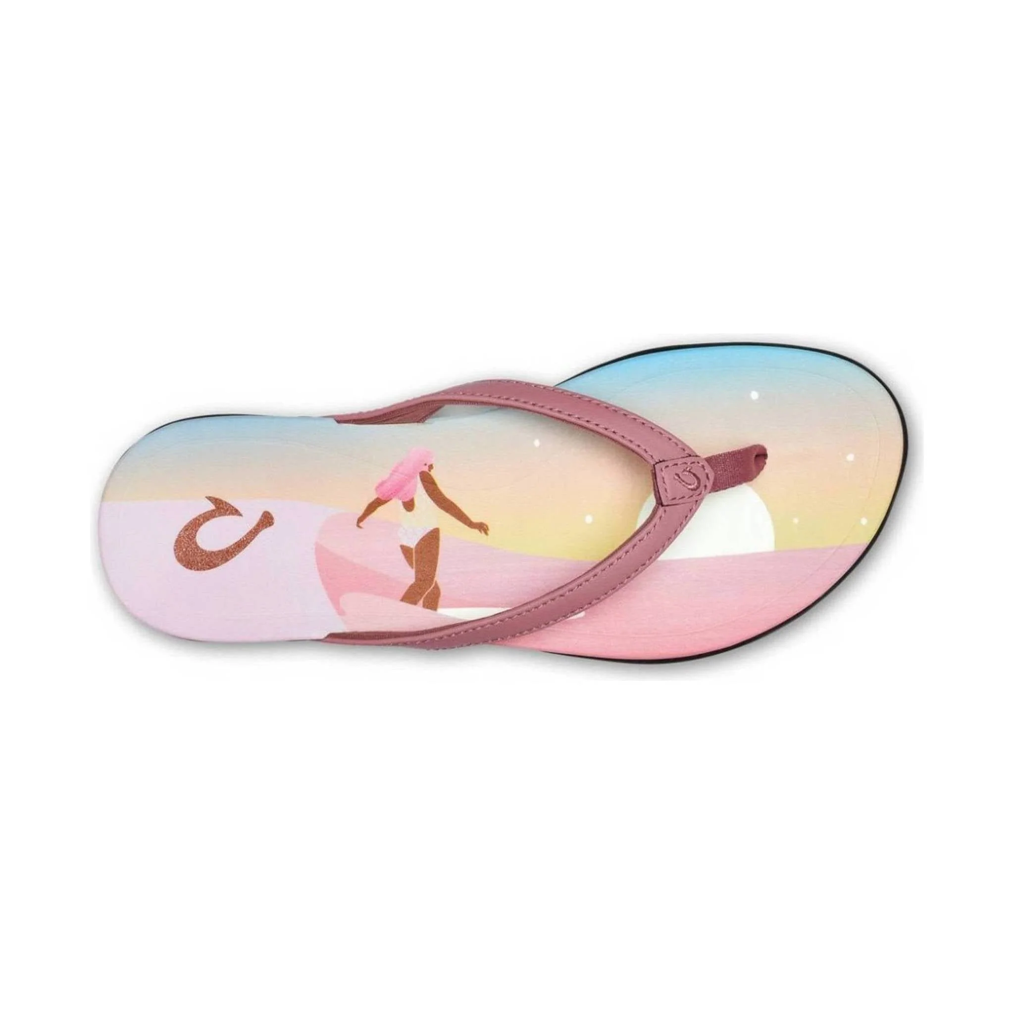 Olukai Women's Hoopio Pae Flip Flop - Ash Rose/Pae - Image 2
