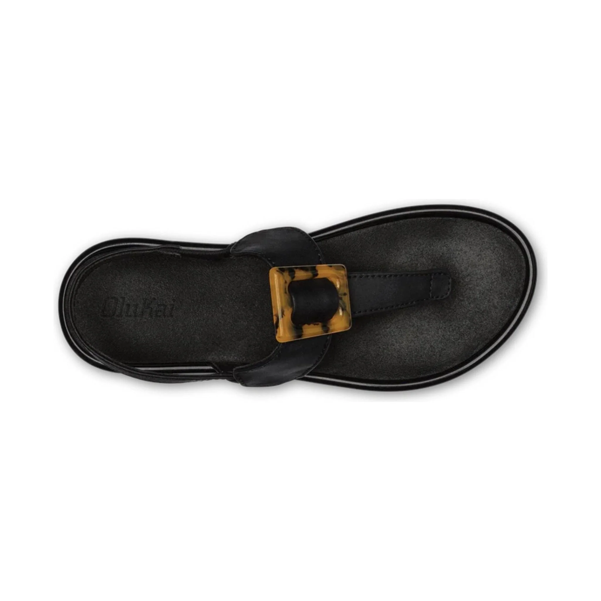 Olukai Women's Lait Bar Sandal - Black - Image 2