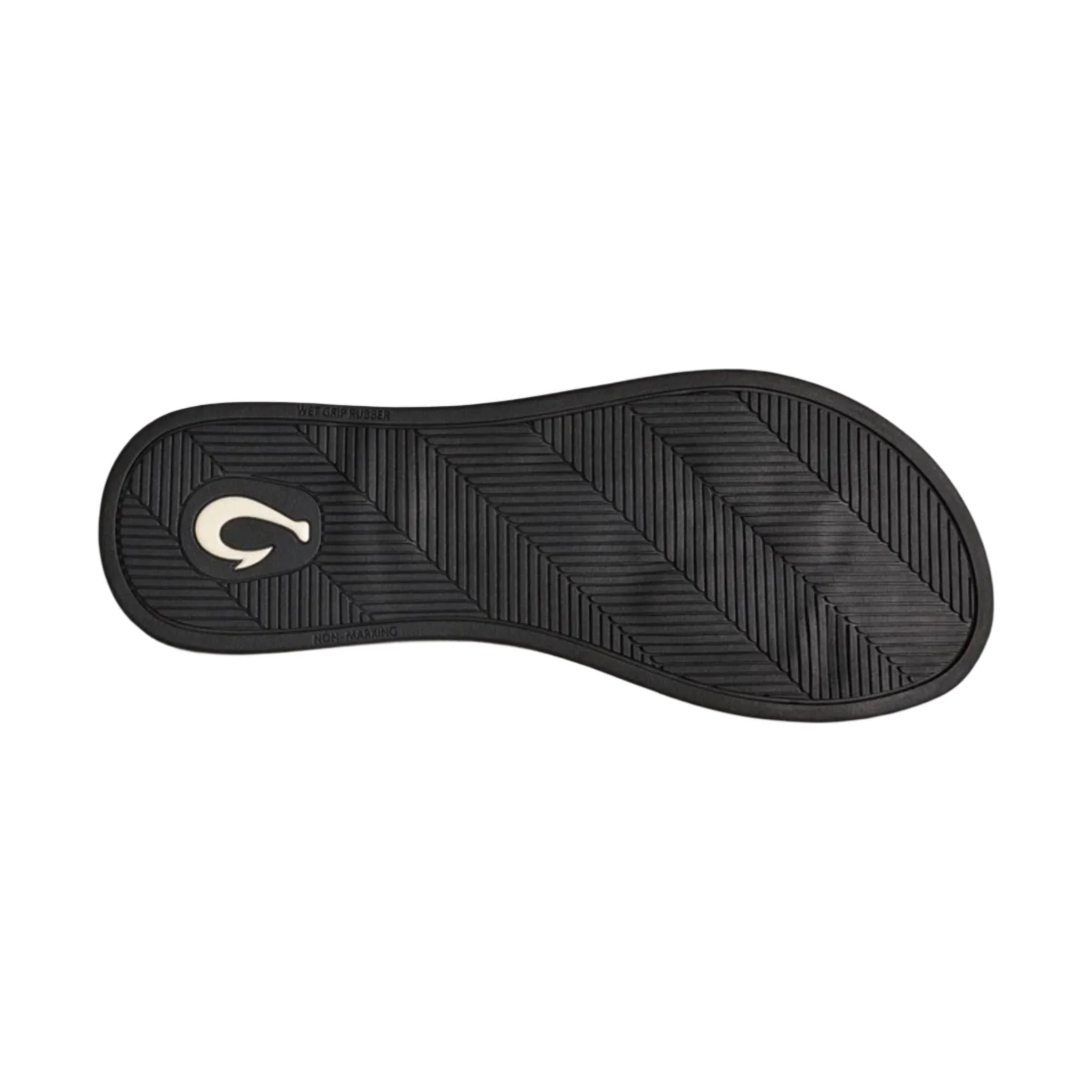 OluKai Women's Lalahi Leather Beach Sandals - Lava Rock - Image 4