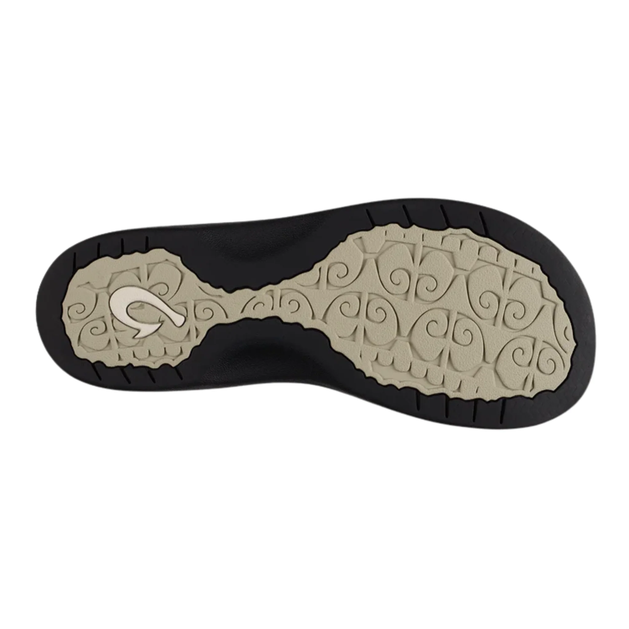 OluKai Women's Ohana Sandals - Ecru/Black - Image 3