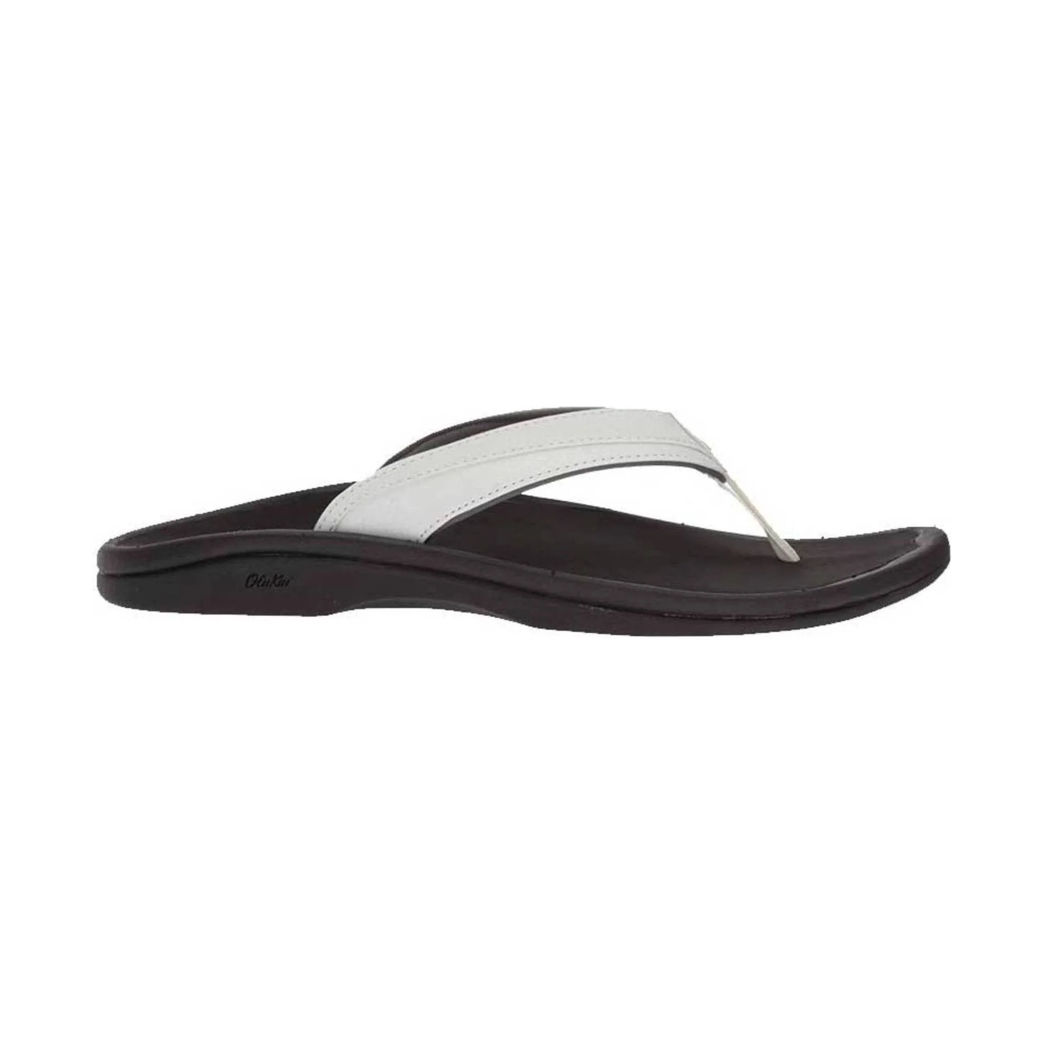 OluKai Women's Ohana Sandals - White/Black