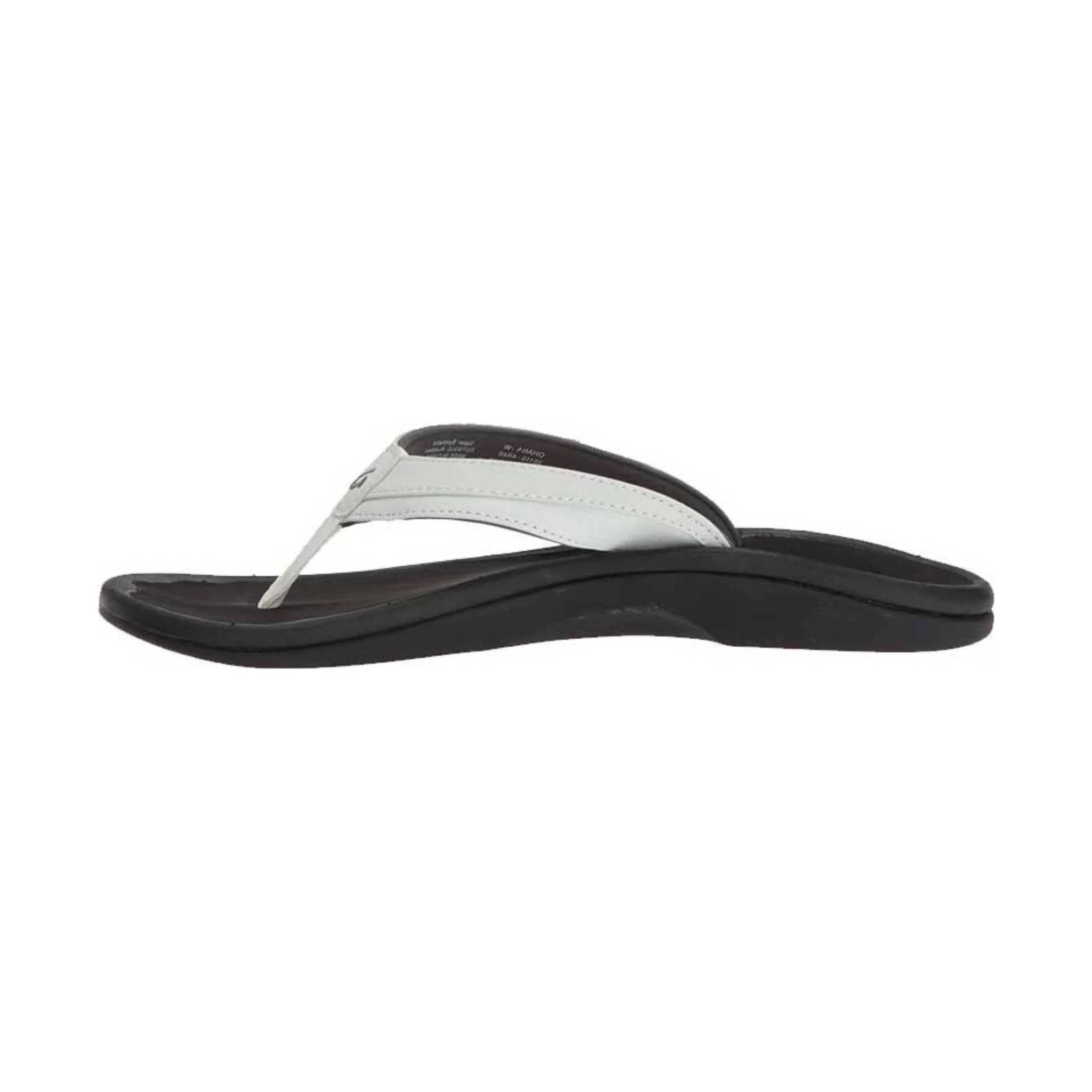 OluKai Women's Ohana Sandals - White/Black - Image 2