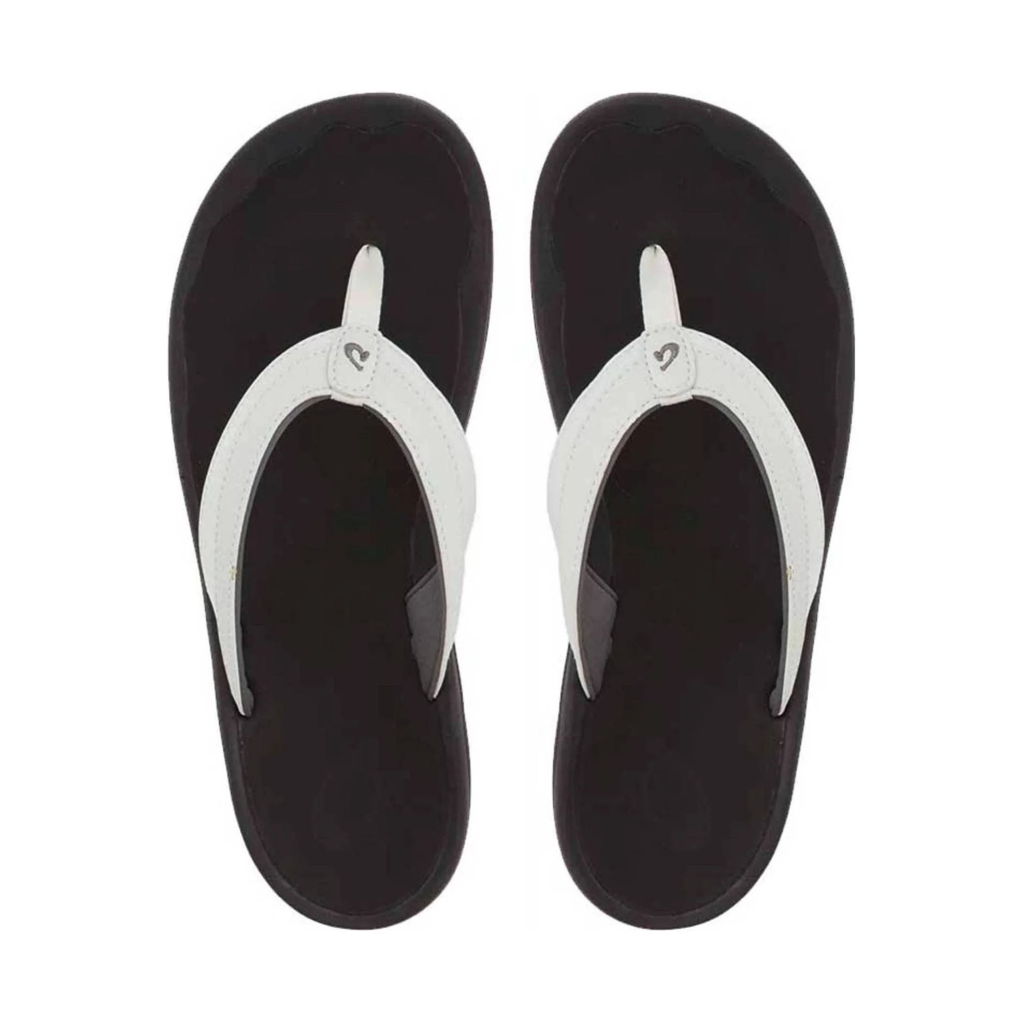 OluKai Women's Ohana Sandals - White/Black - Image 3