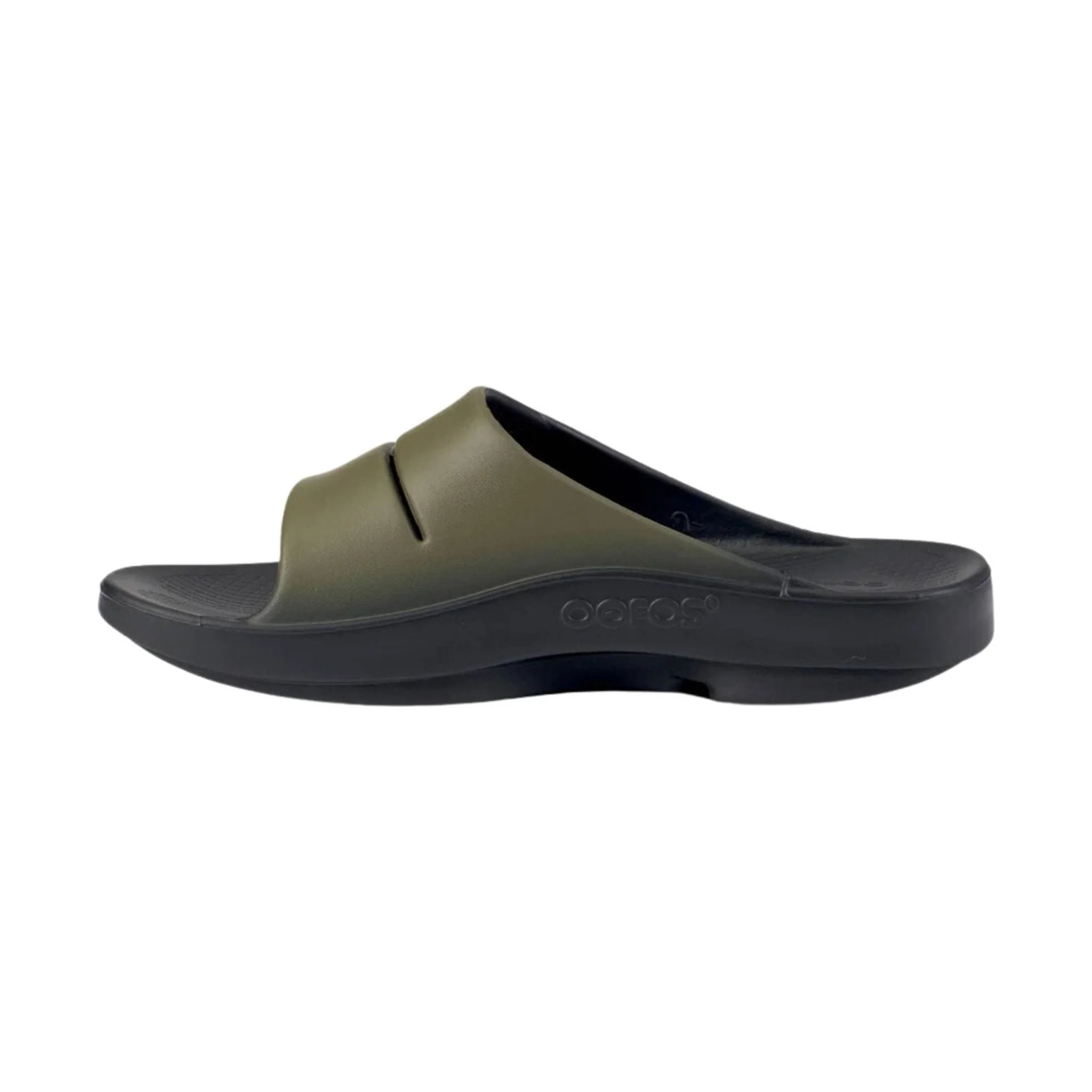 OOfos OOahh Sport Slide - Tactical Green - Image 2