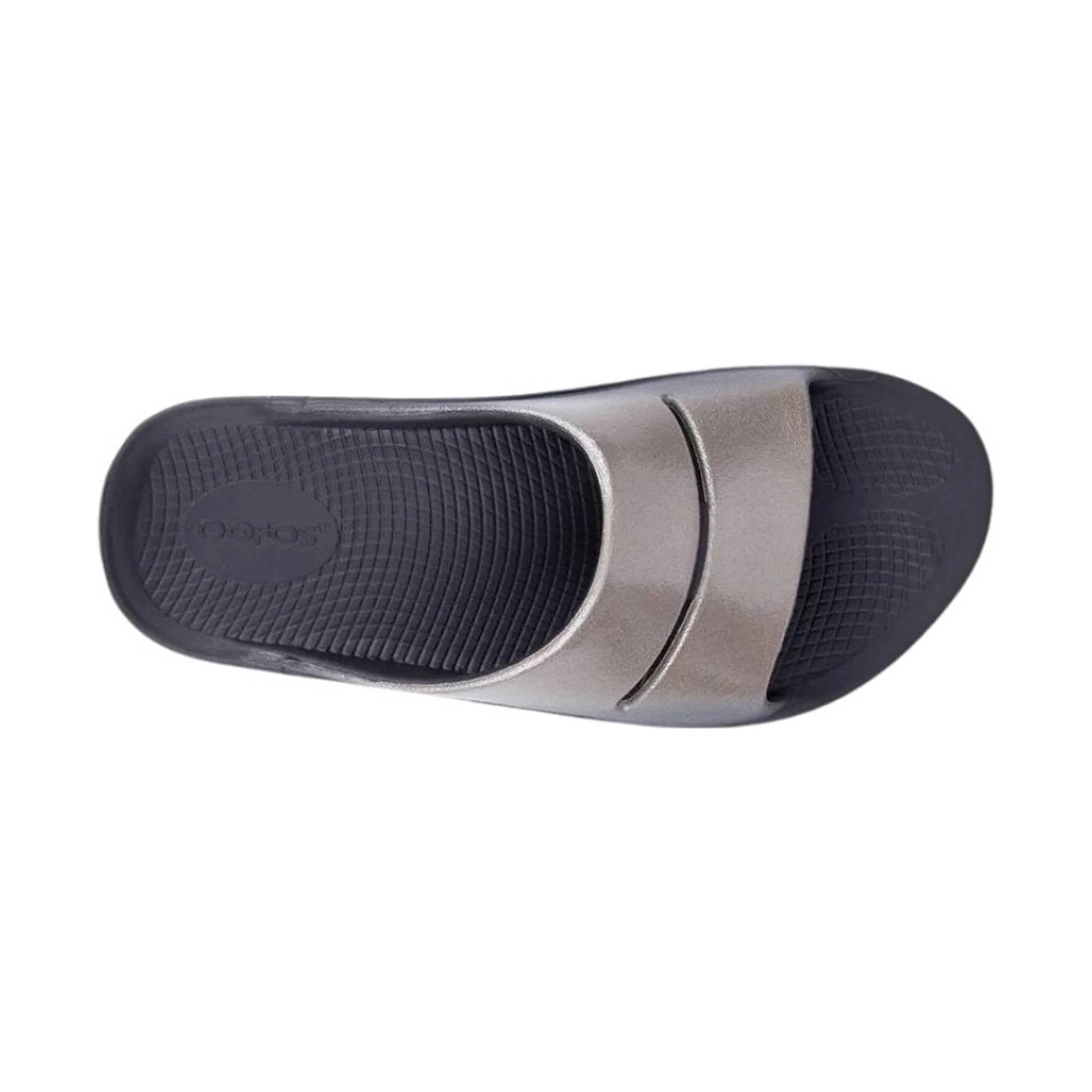 OOfos Women's OOahh Luxe Slide - Latte - Image 3