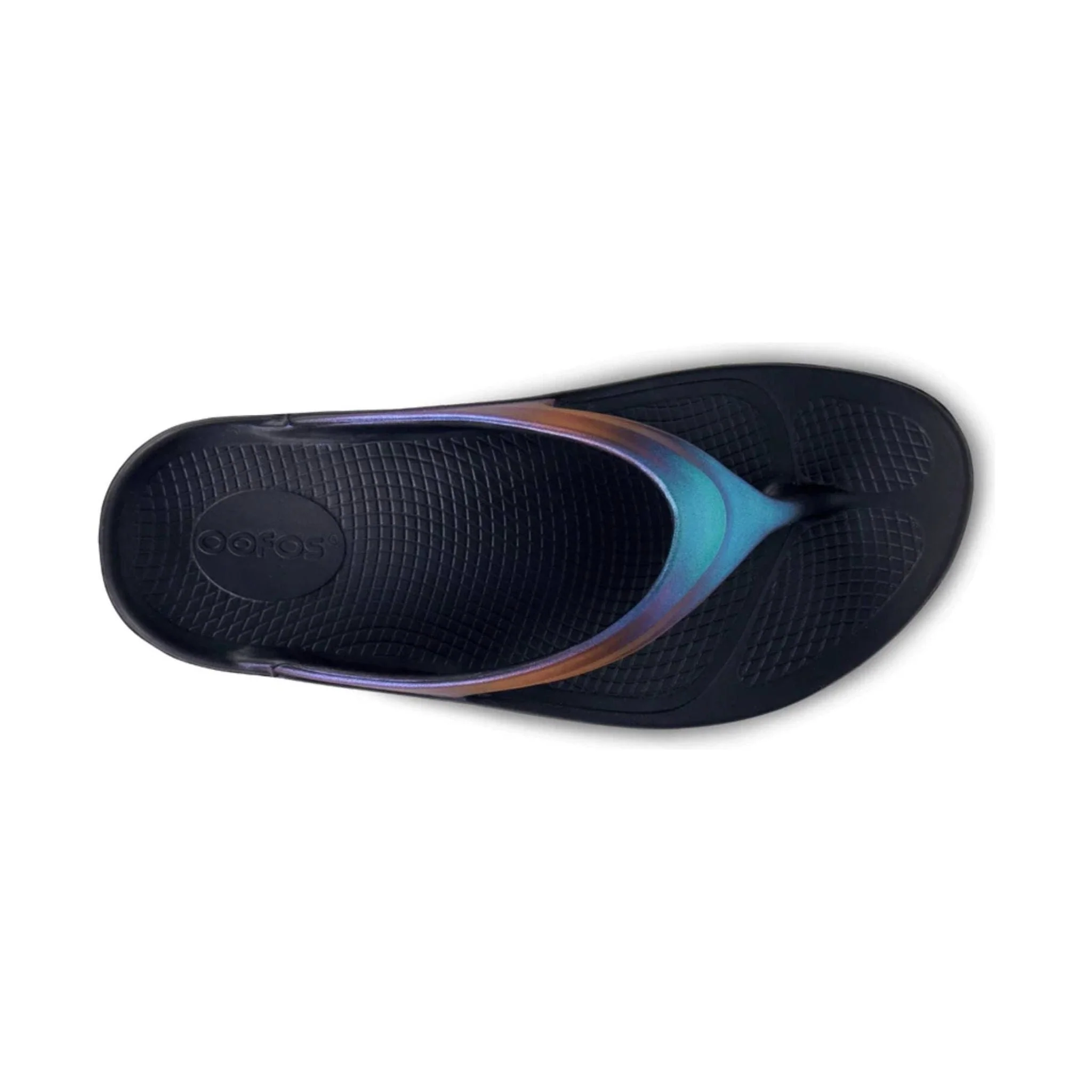 OOfos Women's OOlala Luxe Sandal - Midnight Spectre - Image 3