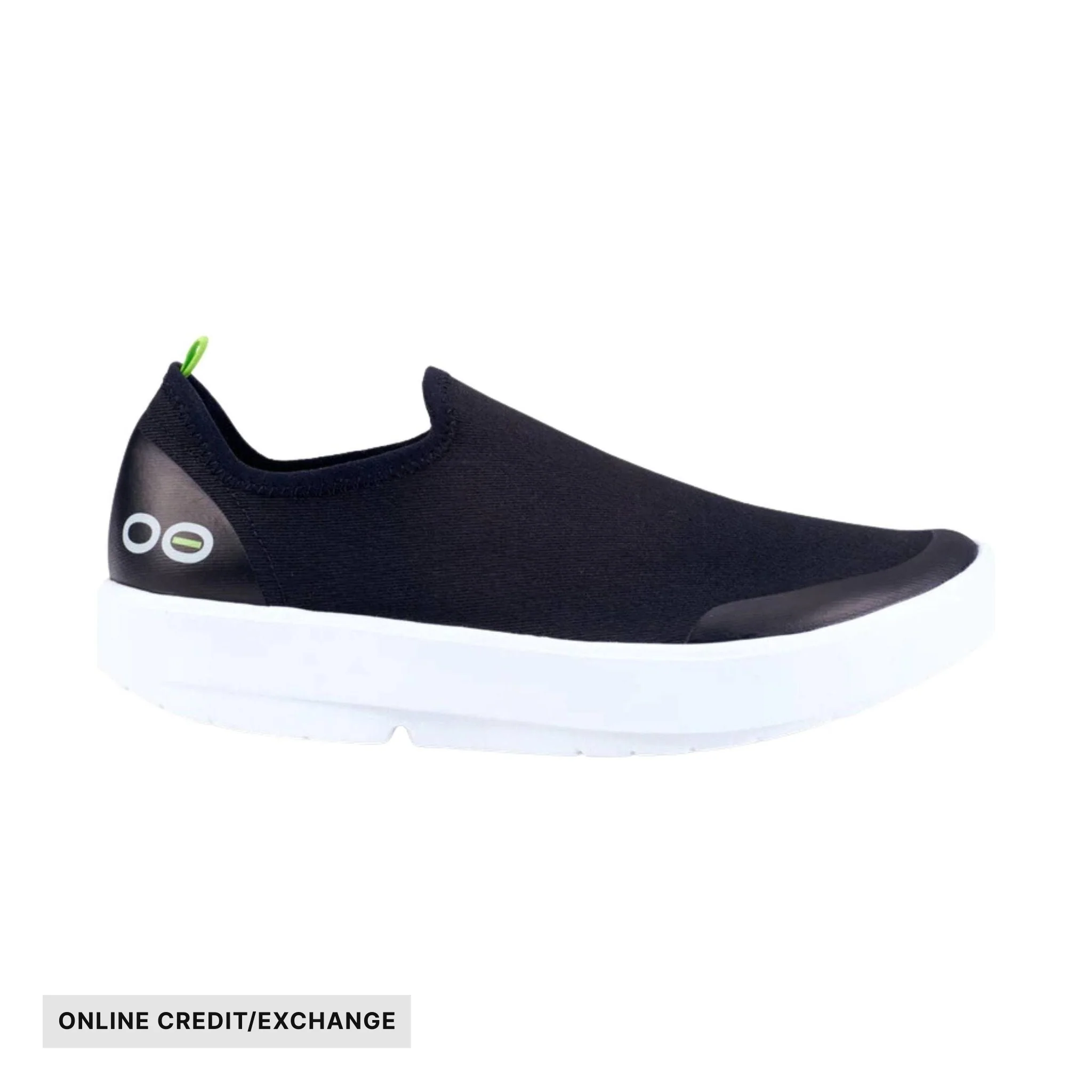 OOfos Women's OOmg Eezee Low Shoe - White/Black