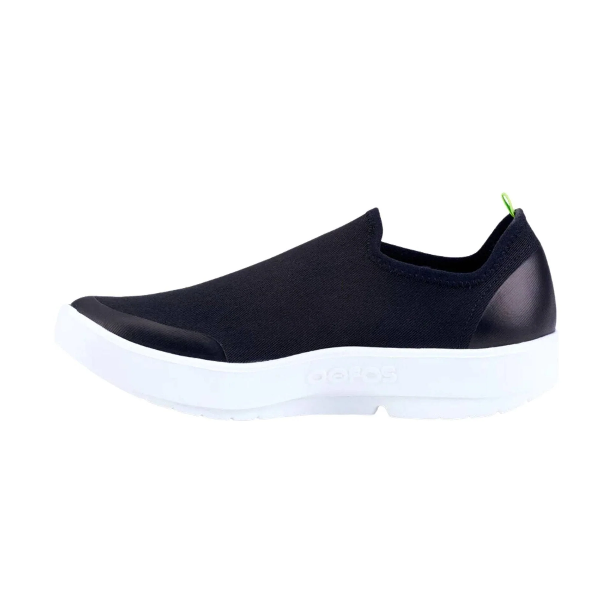 OOfos Women's OOmg Eezee Low Shoe - White/Black - Image 2