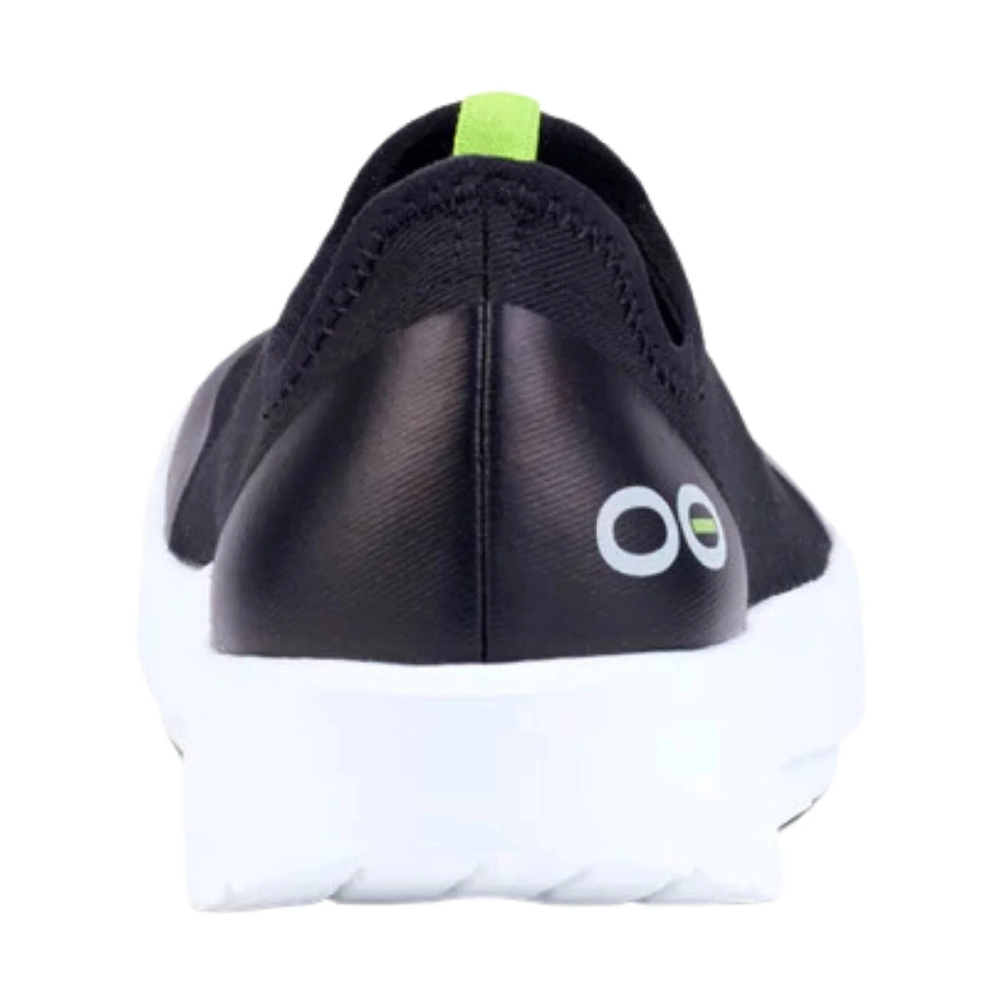 OOfos Women's OOmg Eezee Low Shoe - White/Black - Image 3