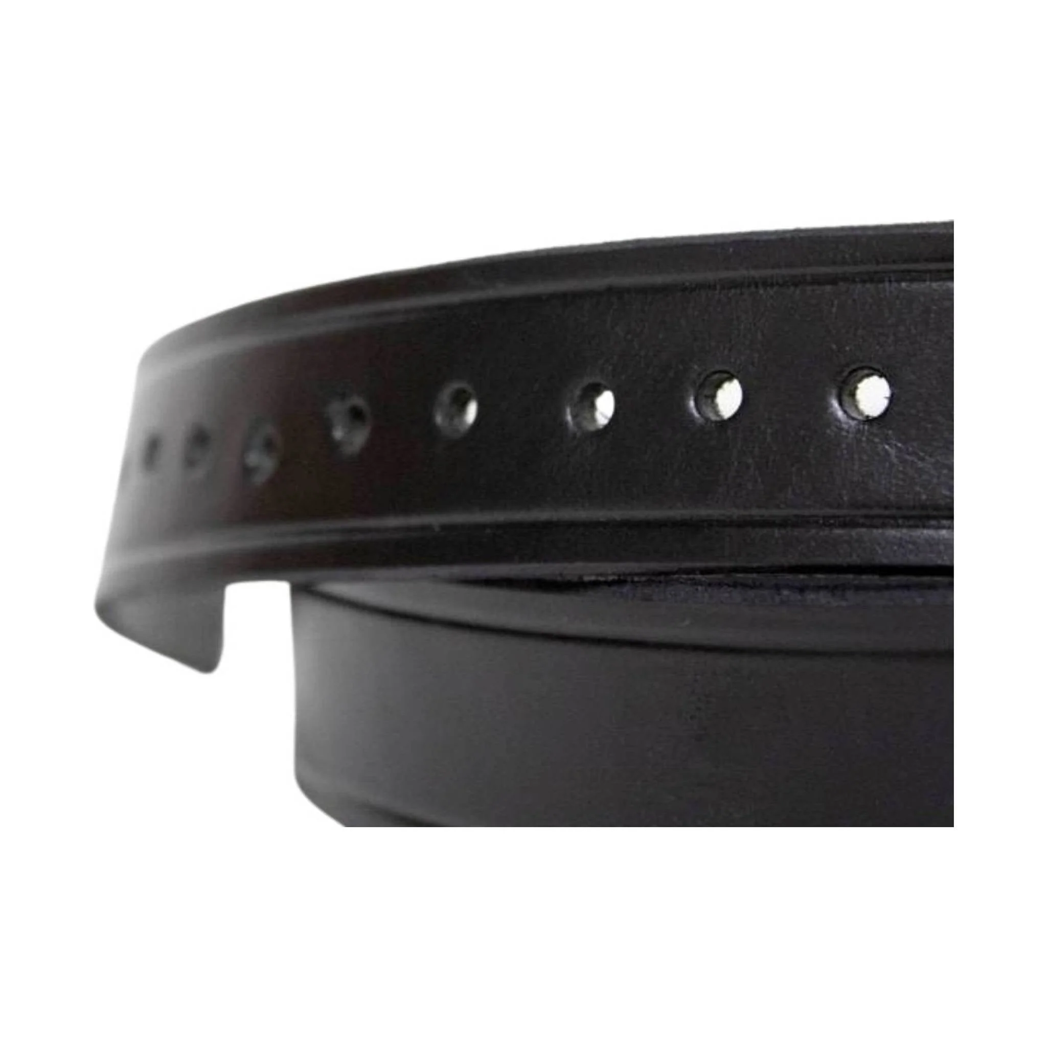 P&B Amish Men's Leather Belt - Black - Image 3