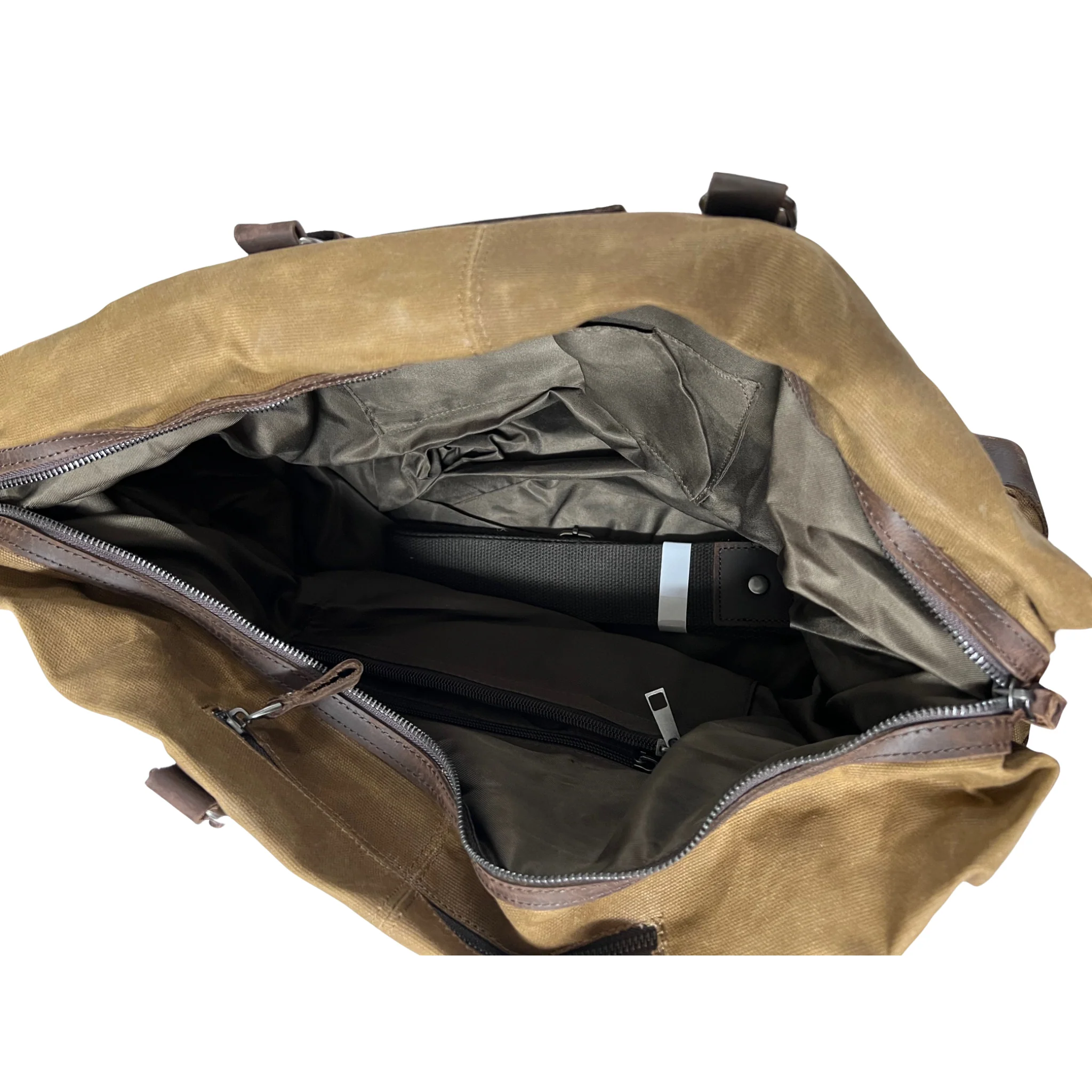 Pacific Crest Duffle Bag - Leather Brown - Image 4