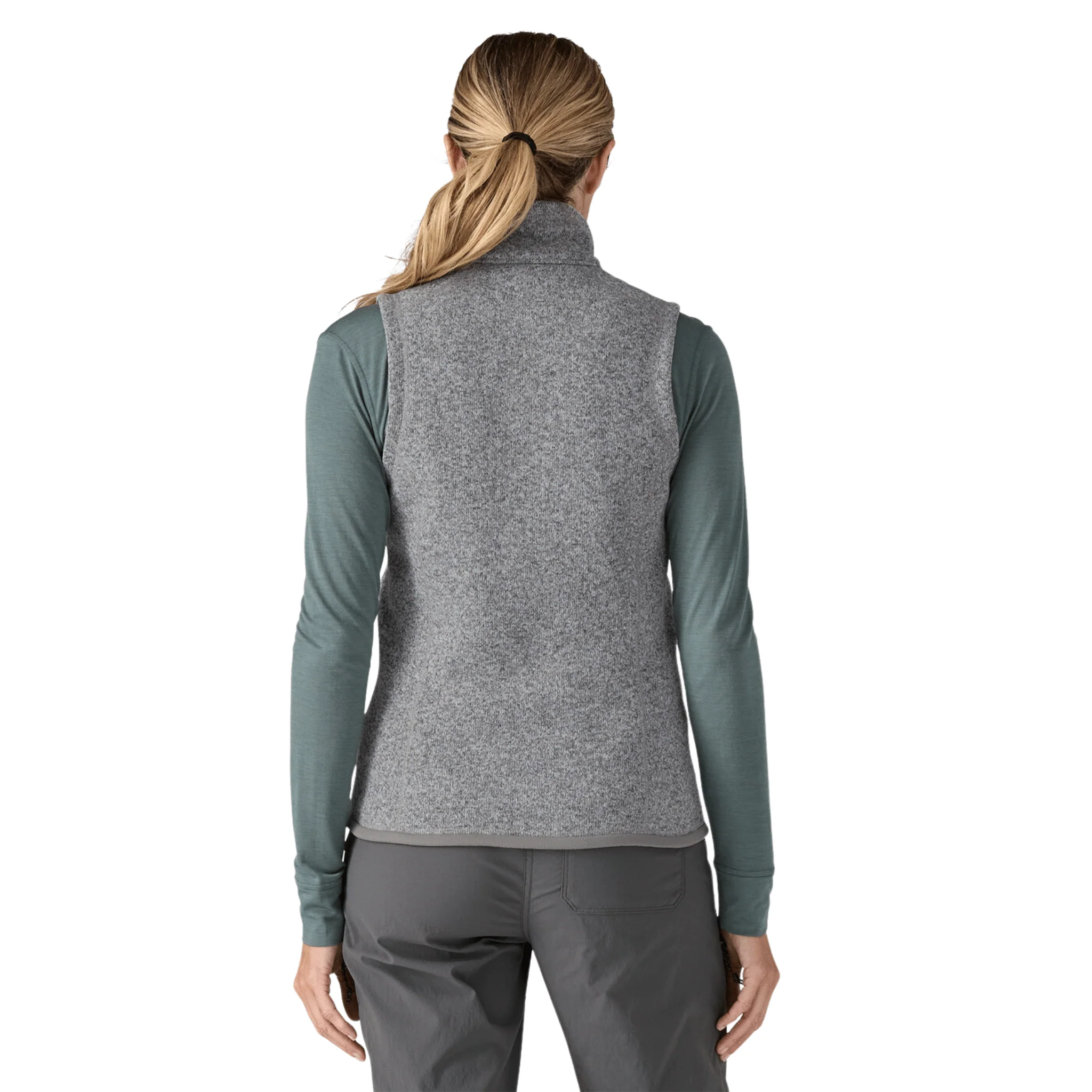 Patagonia Women's Better Sweater Fleece Vest - Birch White - Image 2