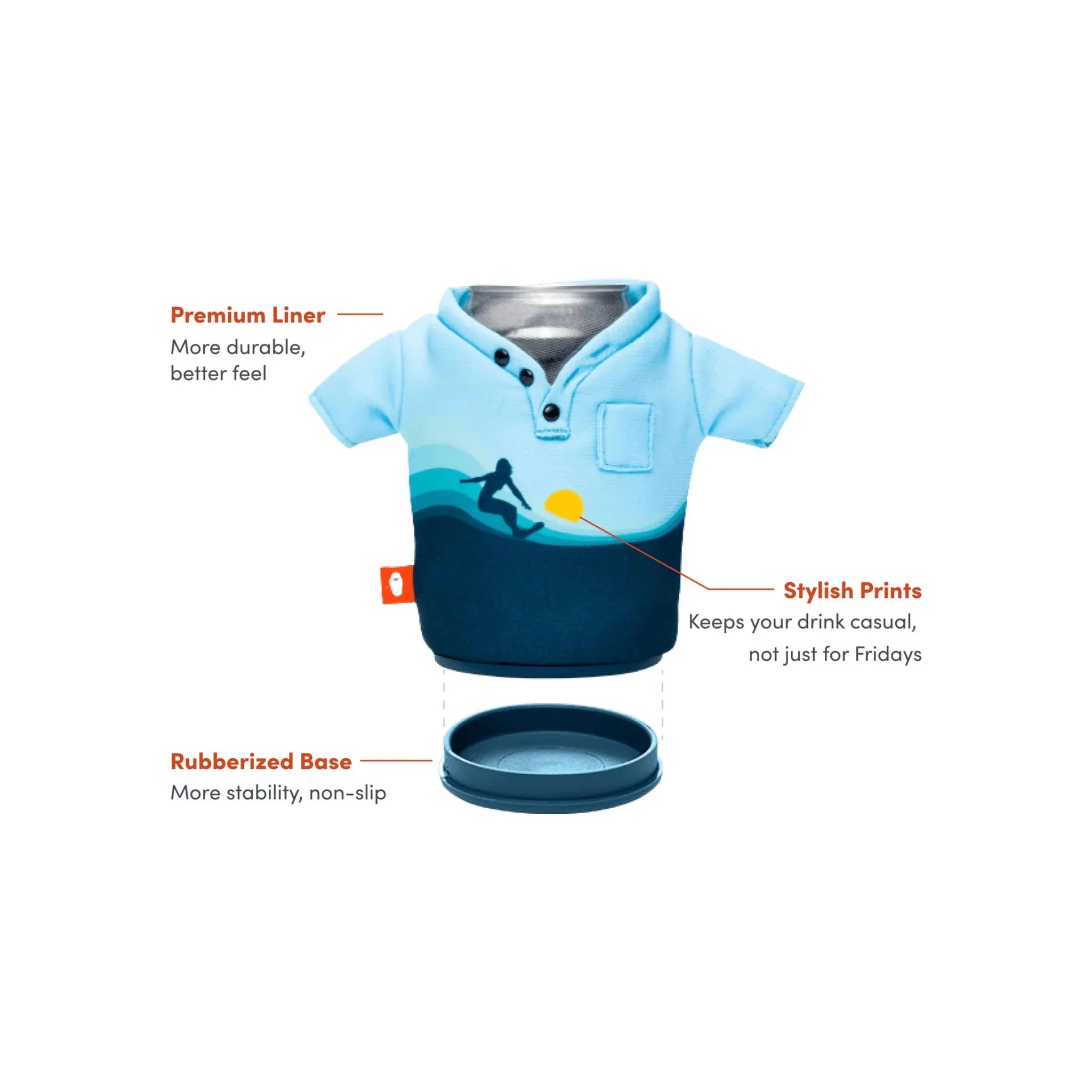 Puffin The Tee Koozie - Mystic Wolves - Image 3