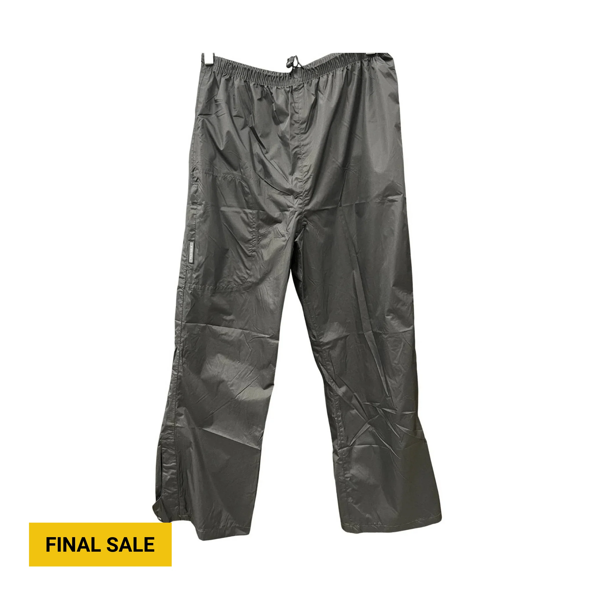 Pulse Kids' Packable Rain Pant - Black
