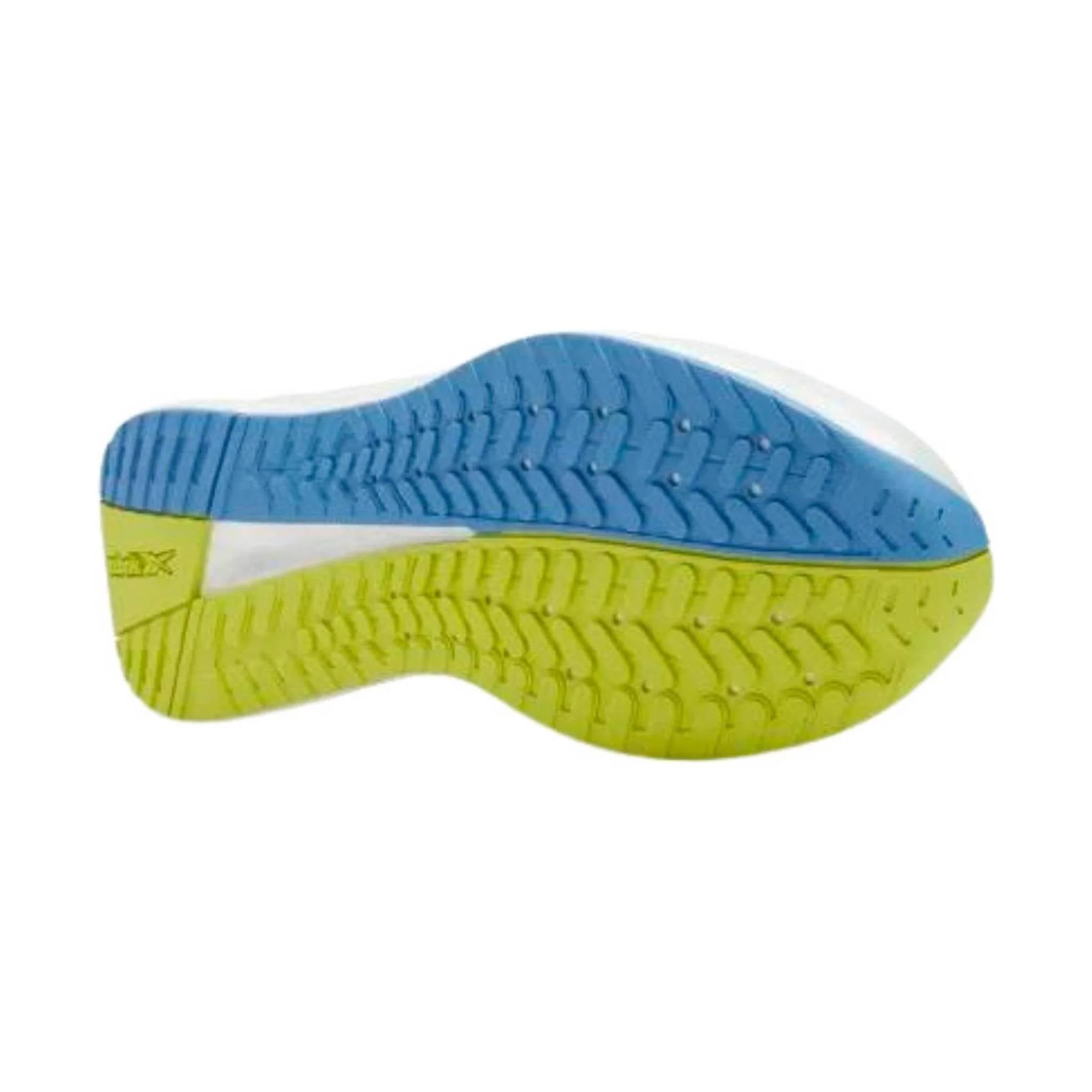 Reebok Men's Symmetros Running Shoes - Acid Yellow/Essential Blue - Image 4