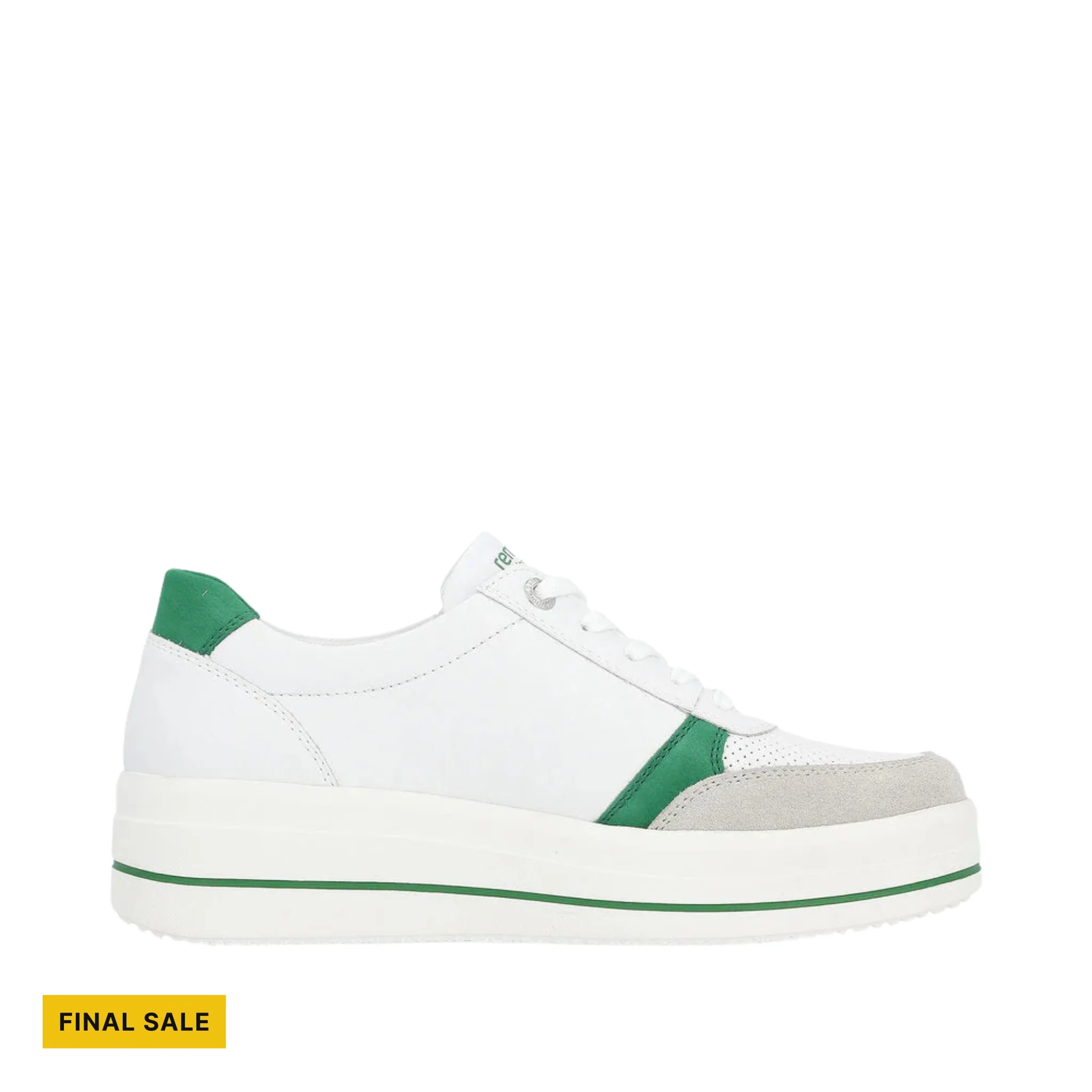 Remonte Women's Julika Shoes - Quarz/Weiss/Smargd/Weiss