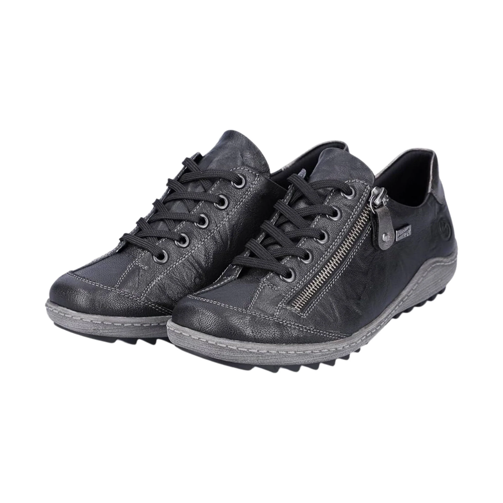 Remonte Women's LIV Low Casual Shoes - Black - Image 3