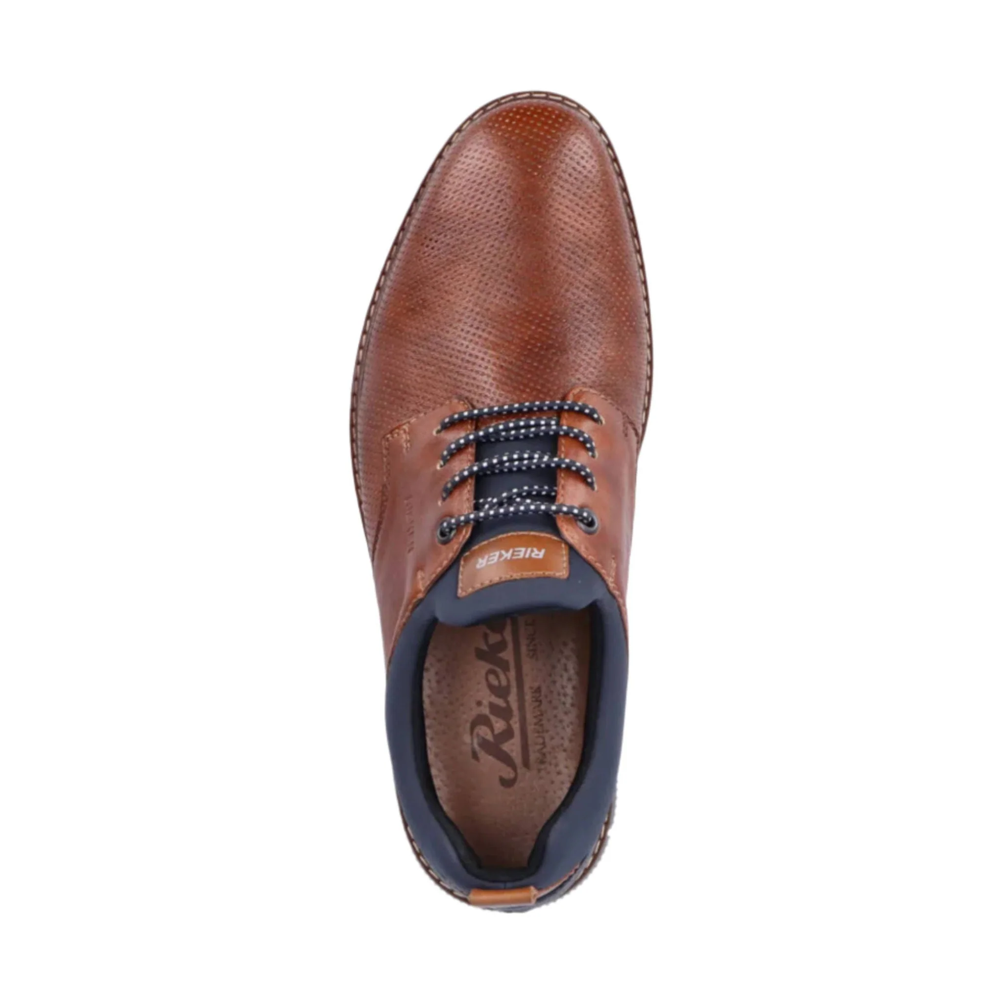 Rieker Men's Dustin Soft Insole Shoes - Lake - Image 4