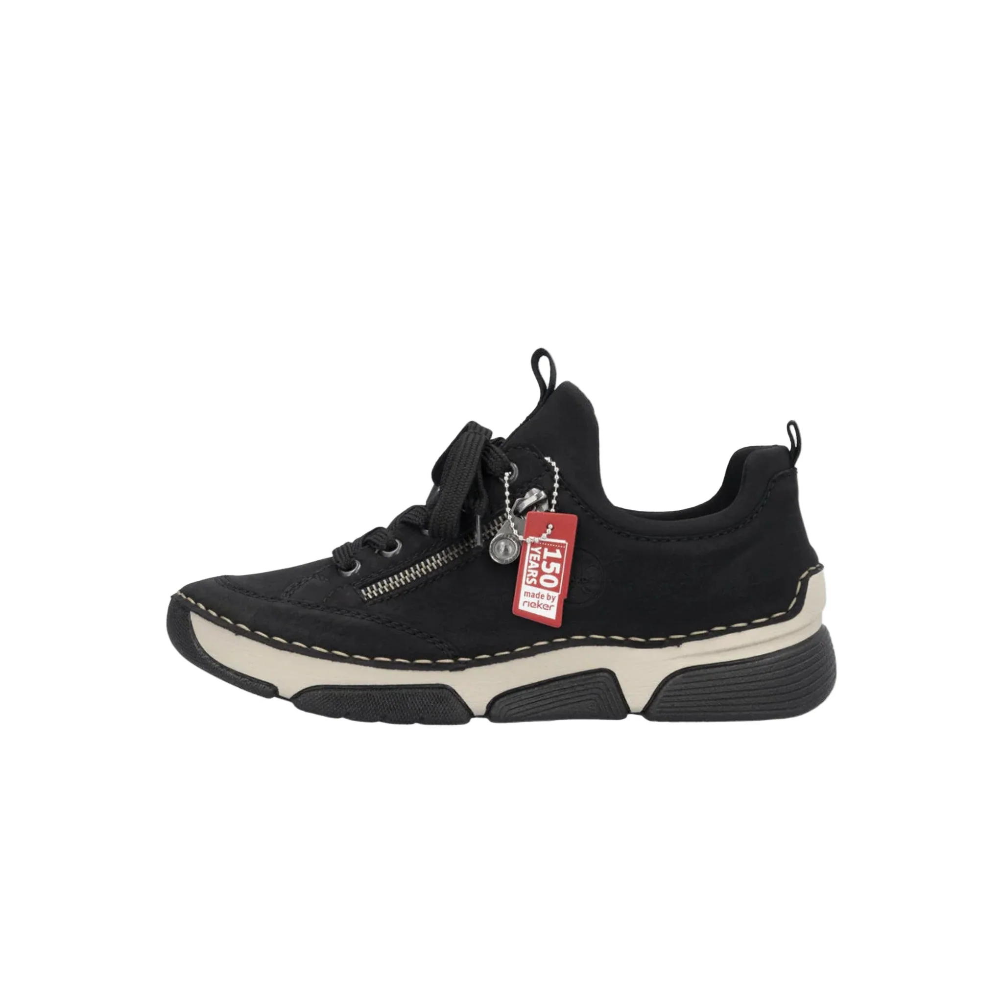 Rieker Women's Angela Shoes - Black - Image 2
