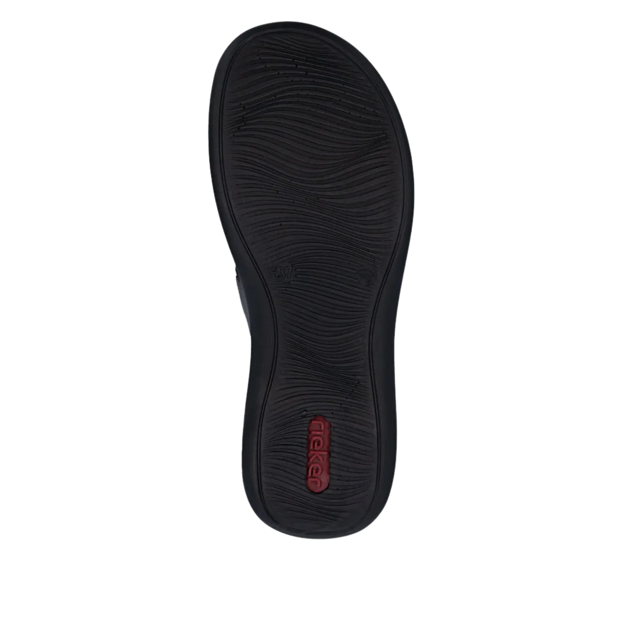 Rieker Women's Daisy 52 Shoes - Basalt/Cayenne - Image 4