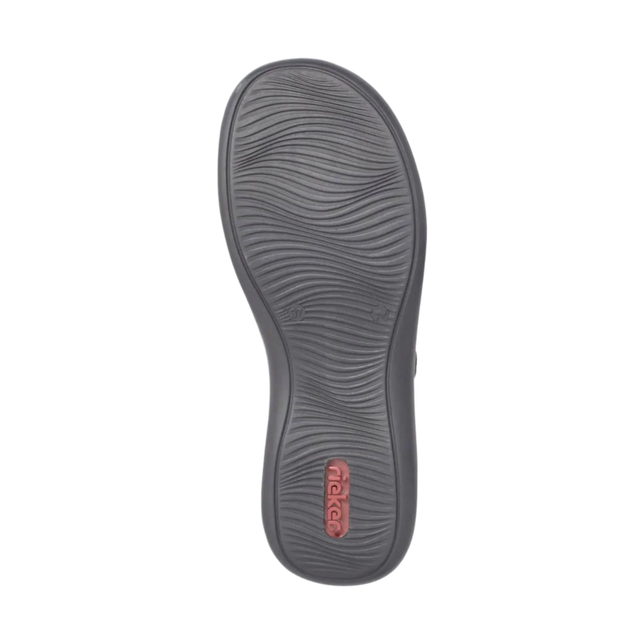 Rieker Women's Daisy H4 Shoes - Blue/Pazifik/Mogano - Image 5