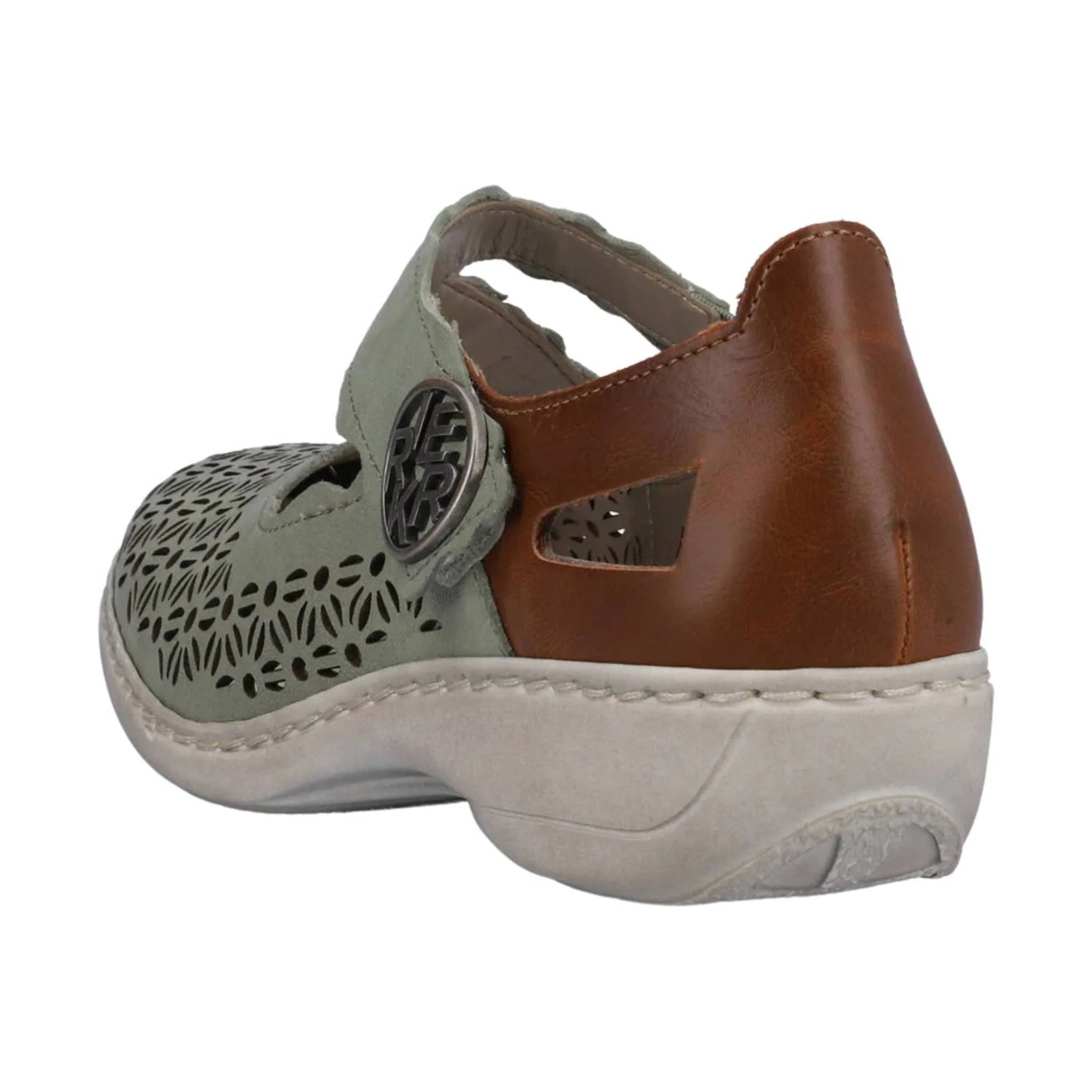 Rieker Women's Doris Sandal - Green - Image 4