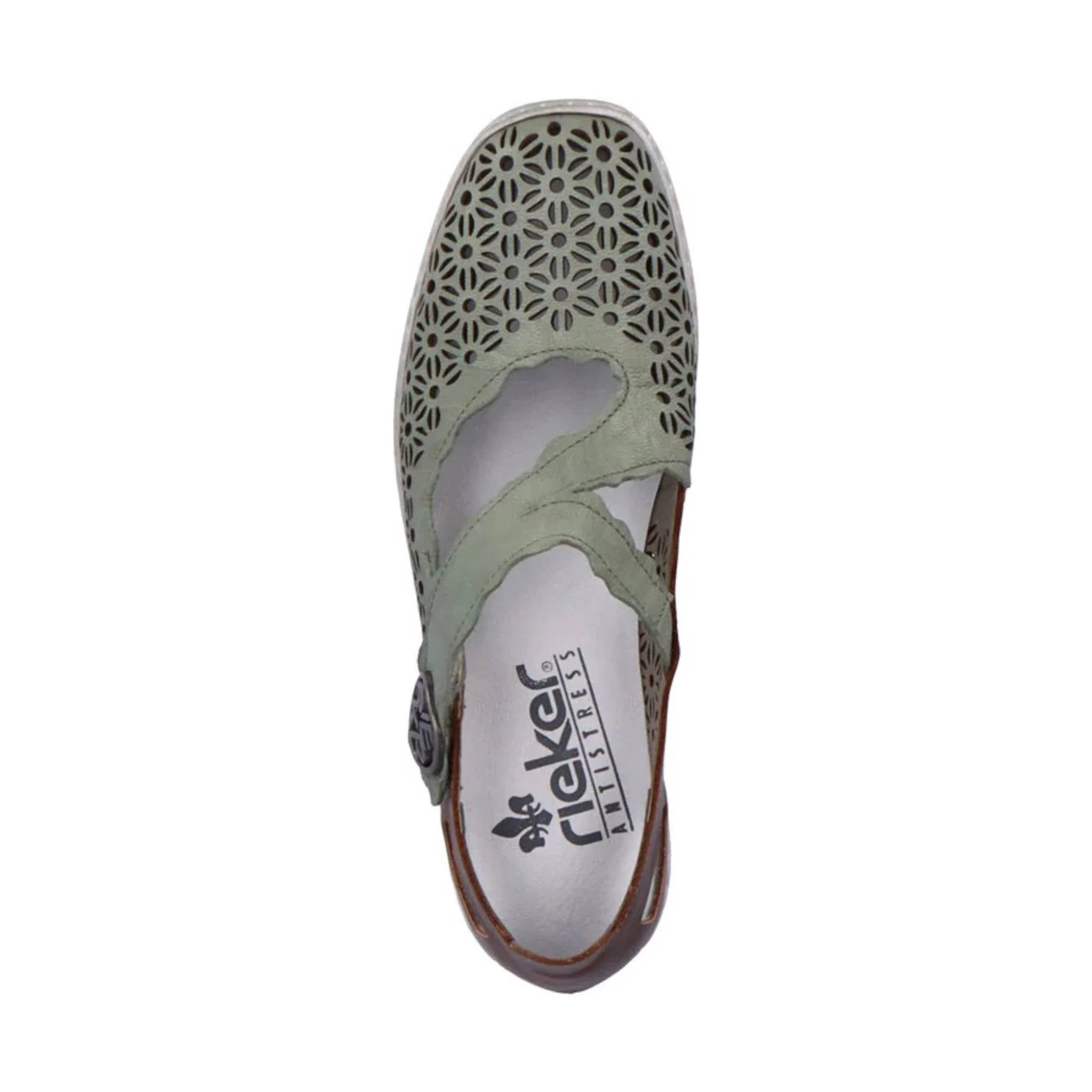 Rieker Women's Doris Sandal - Green - Image 5