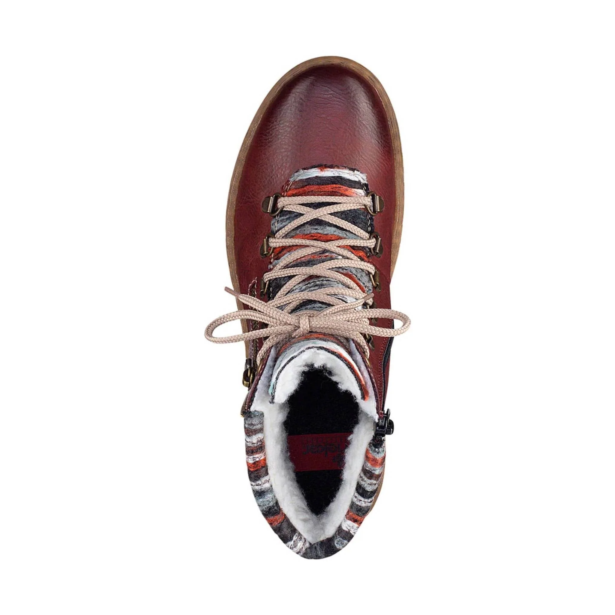 Rieker Women's Felicitas Boots - Wine - Image 3