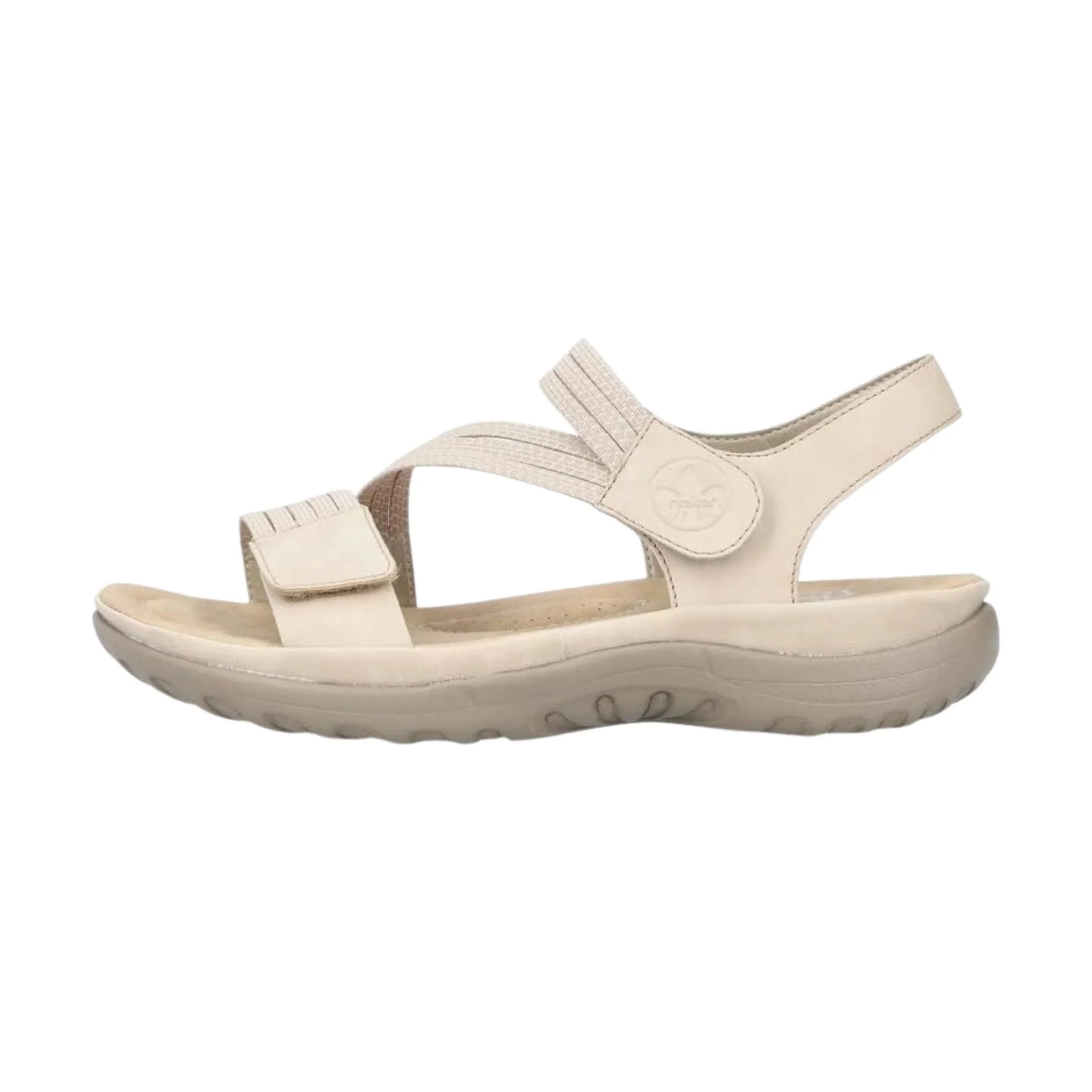 Rieker Women's Franja Sandals - Ginger/Cliff-Weiss - Image 2