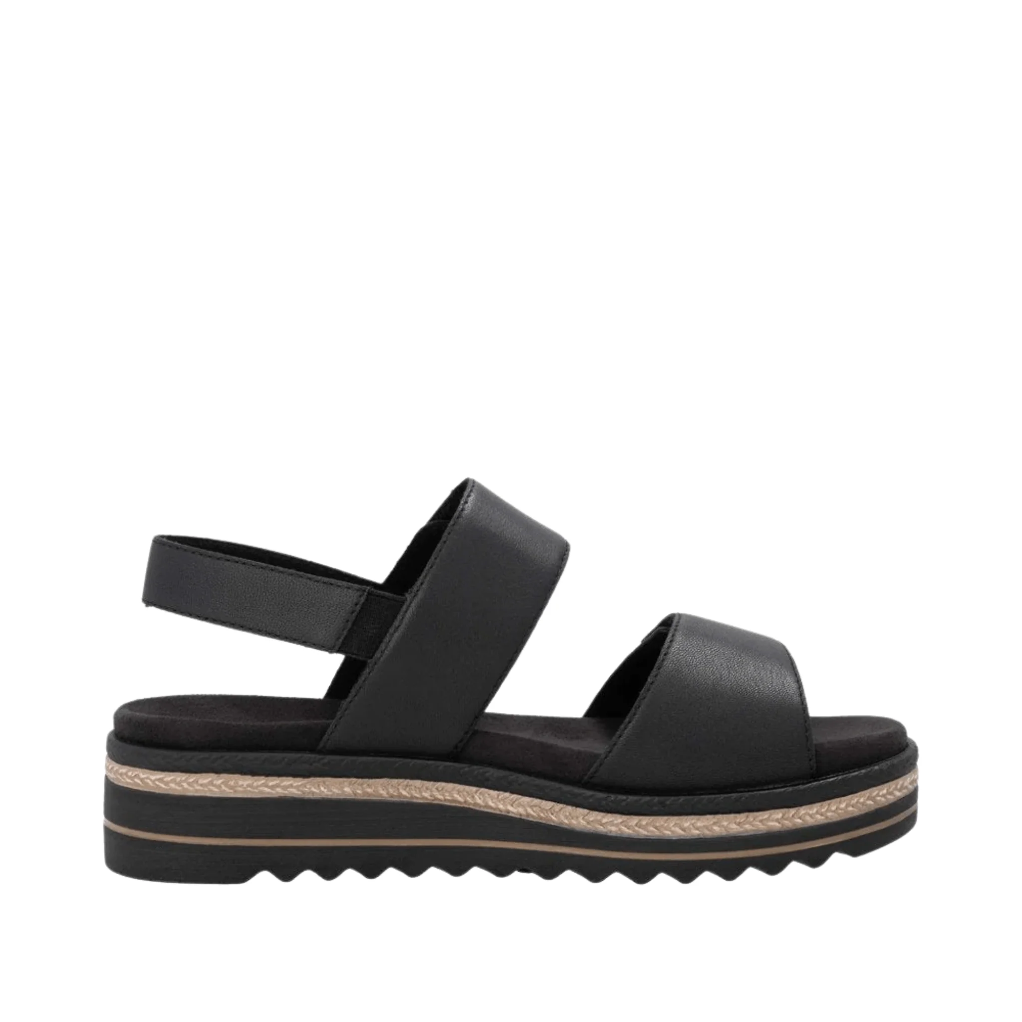 Rieker Women's Jocelyn Sandals - Black - Image 2