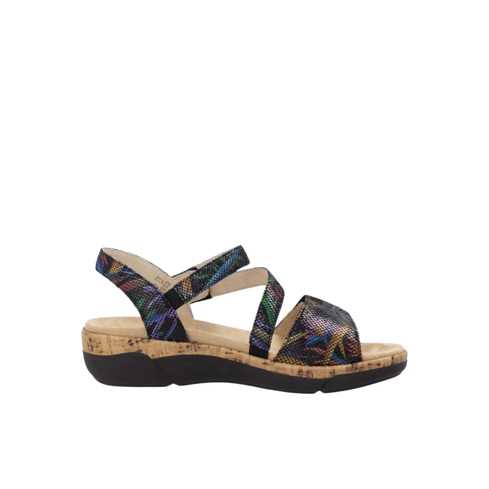 Rieker Women's Jocelyn Sandals - Schwarz Multi - Image 2