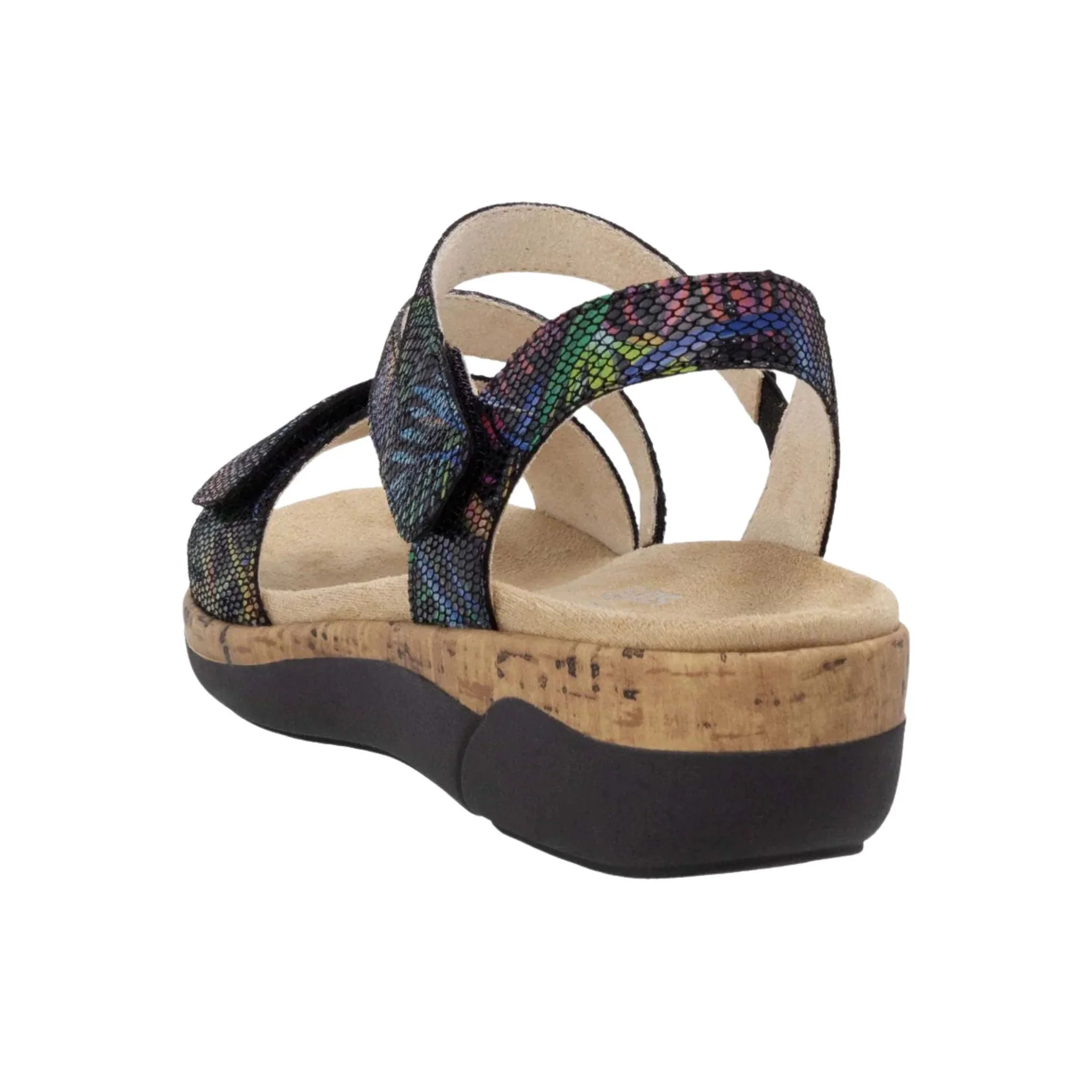 Rieker Women's Jocelyn Sandals - Schwarz Multi - Image 3