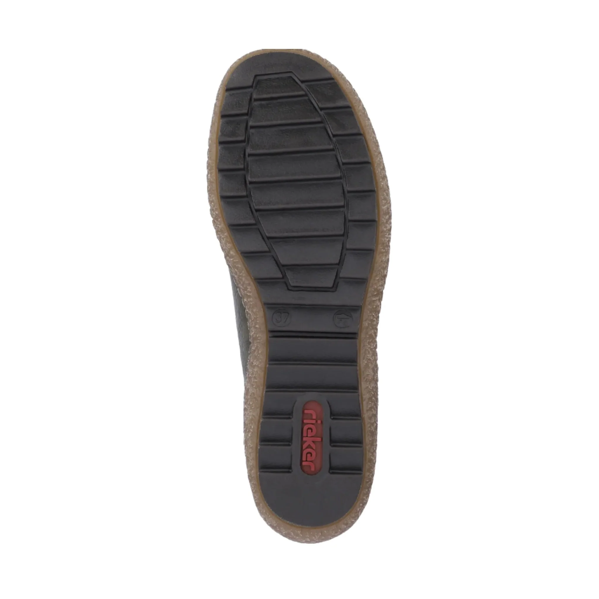 Rieker Women's Liv Slip Zip Shoes - Forest - Image 6