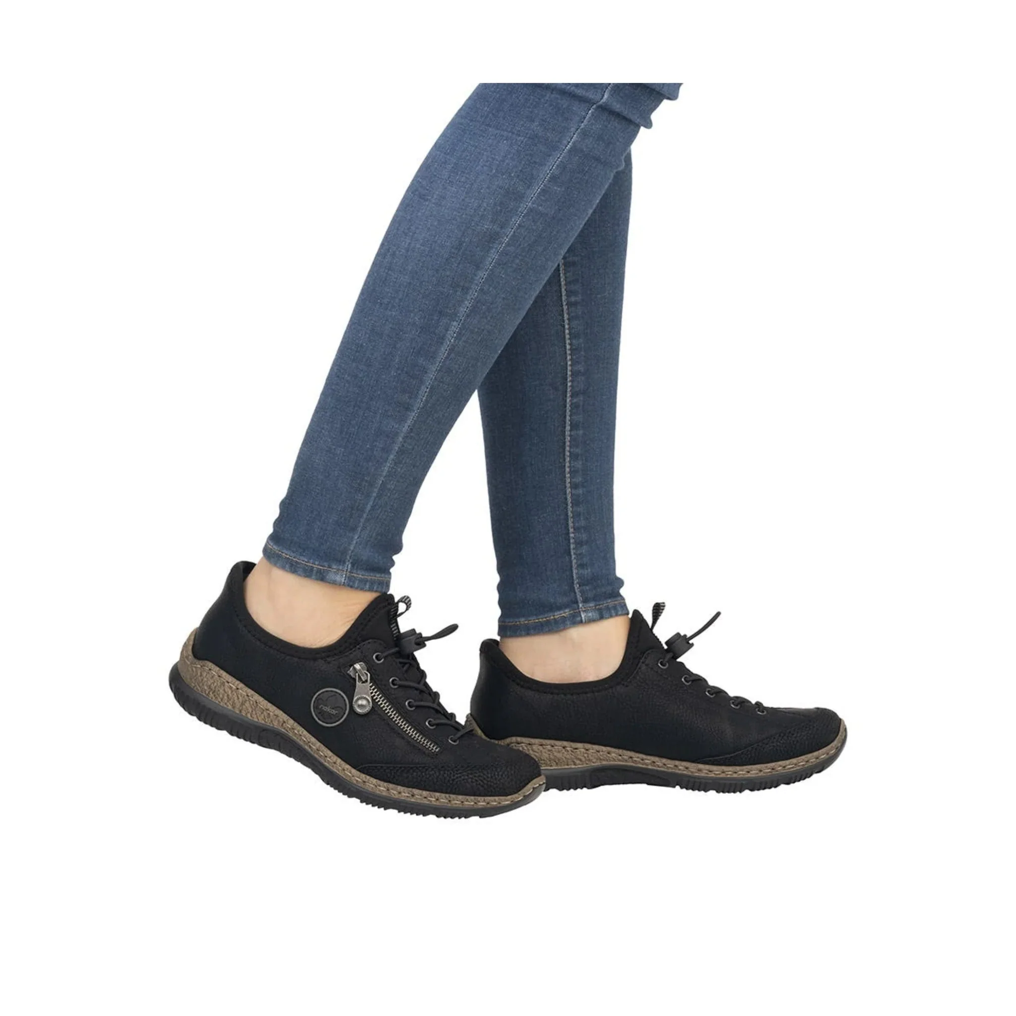 Rieker Women's Nikita 67 Shoes - Black - Image 9