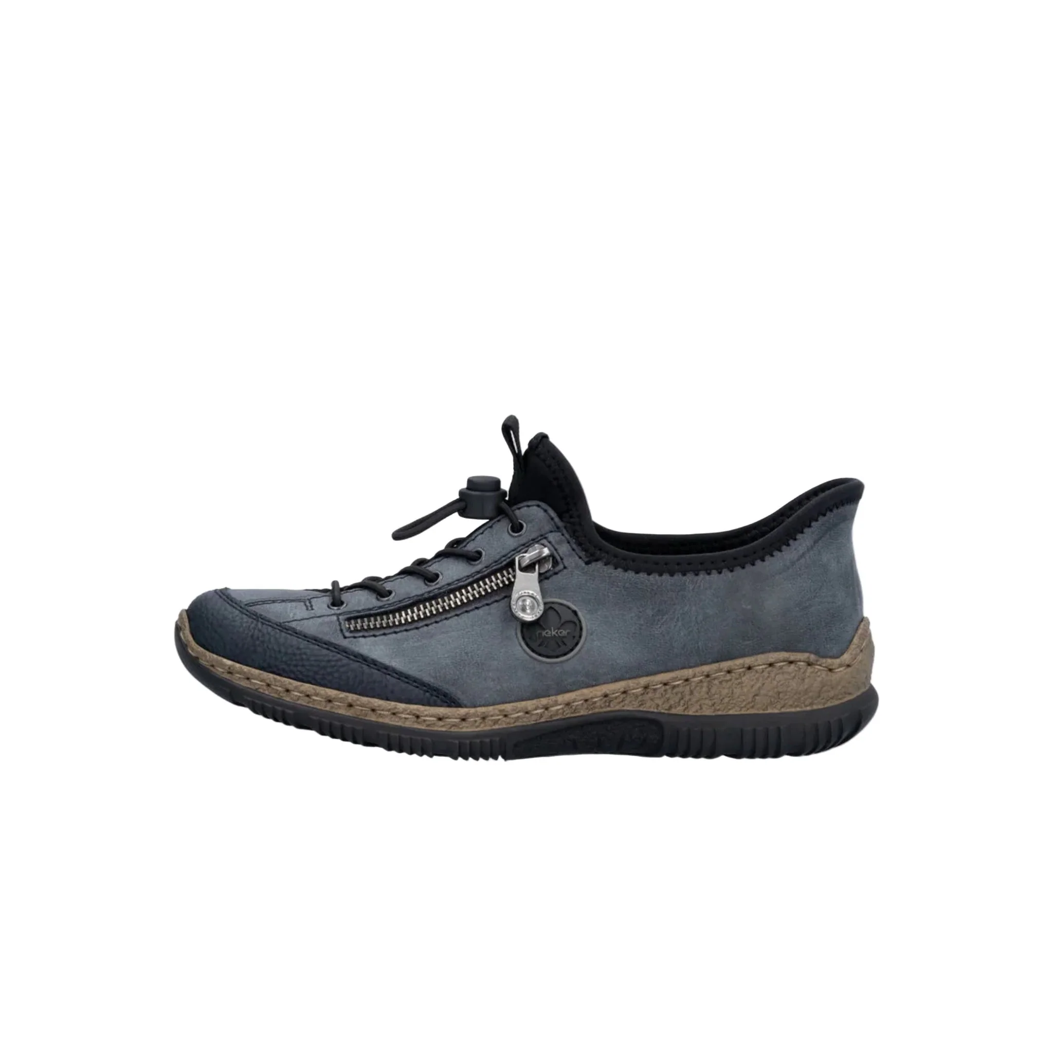Rieker Women's Nikita 67 Shoes - Pazifik/Atlantic/Black - Image 2
