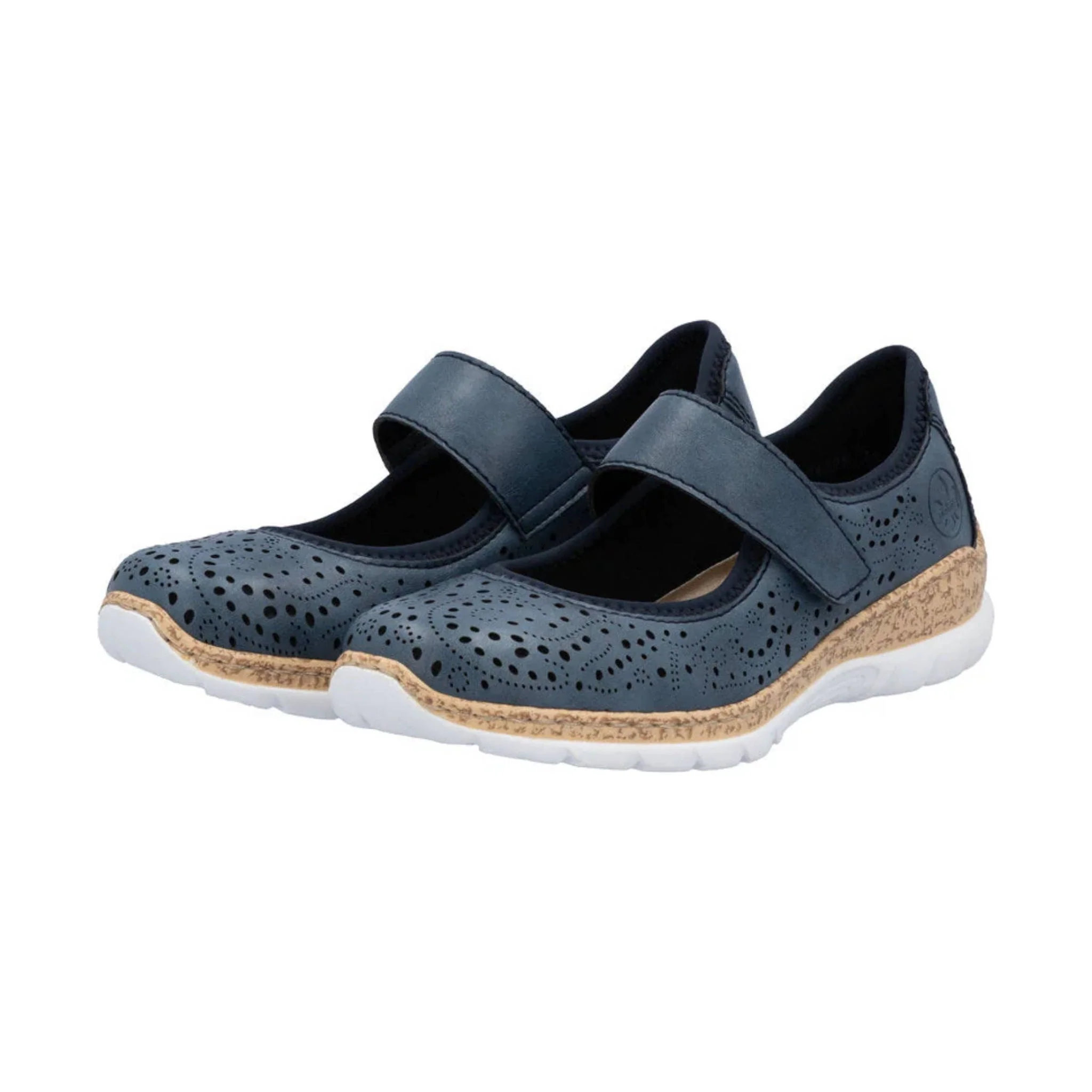 Rieker Women's Nikita 99 Shoes - Royal/Navy - Image 2