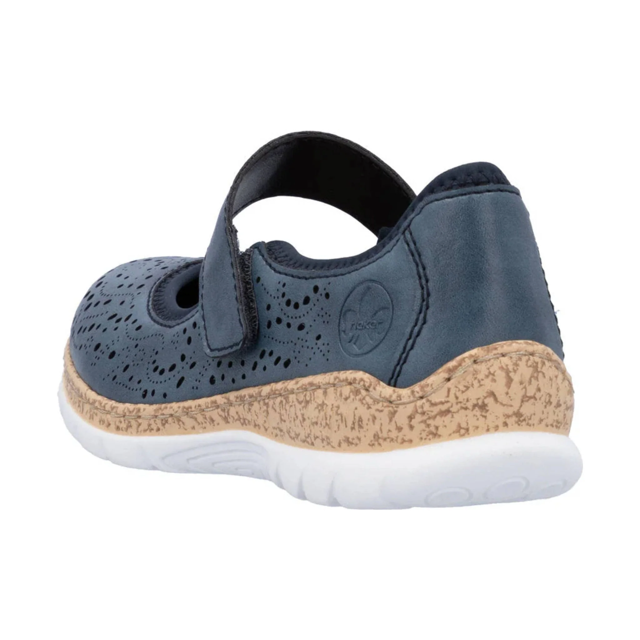 Rieker Women's Nikita 99 Shoes - Royal/Navy - Image 3
