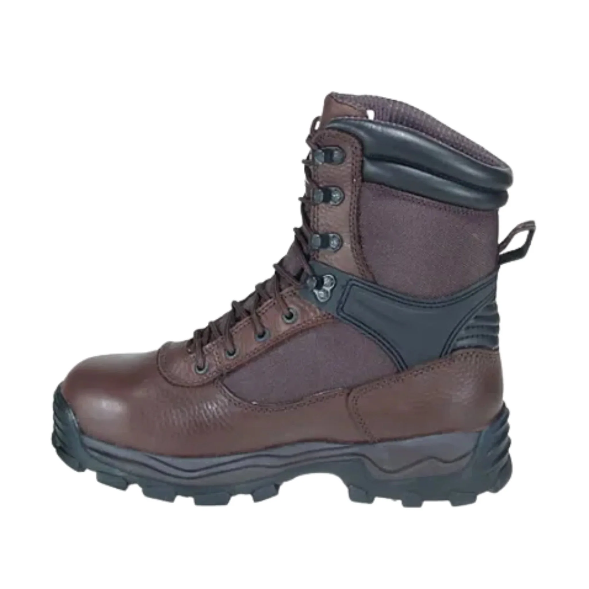 Rocky Men's 8 Inch Insulated Waterproof Steel Toe Work Boots - Brown - Image 3