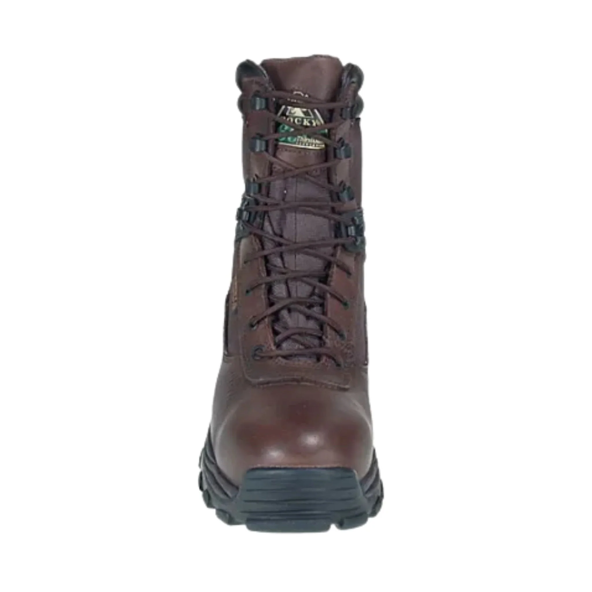 Rocky Men's 8 Inch Insulated Waterproof Steel Toe Work Boots - Brown - Image 4