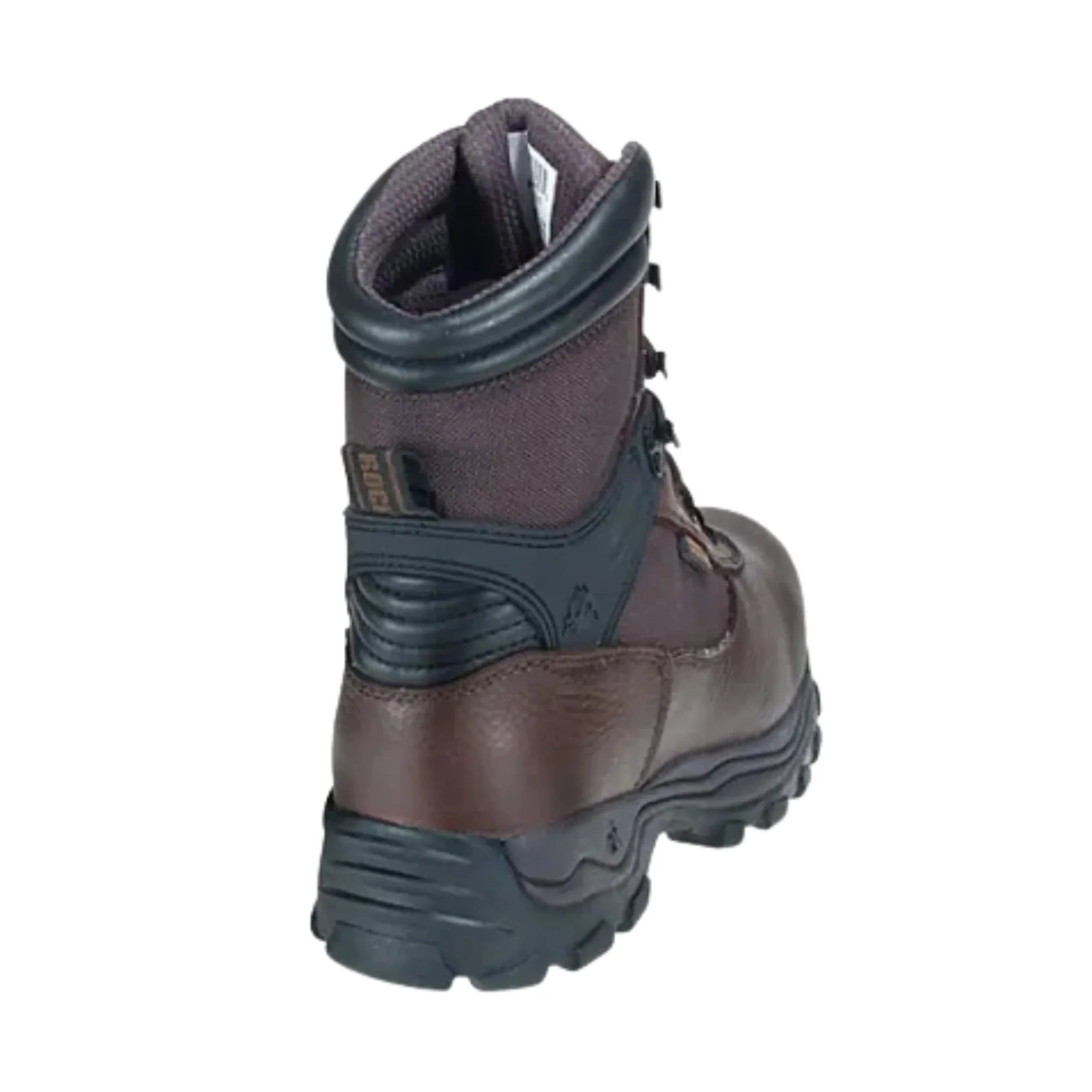Rocky Men's 8 Inch Insulated Waterproof Steel Toe Work Boots - Brown - Image 5