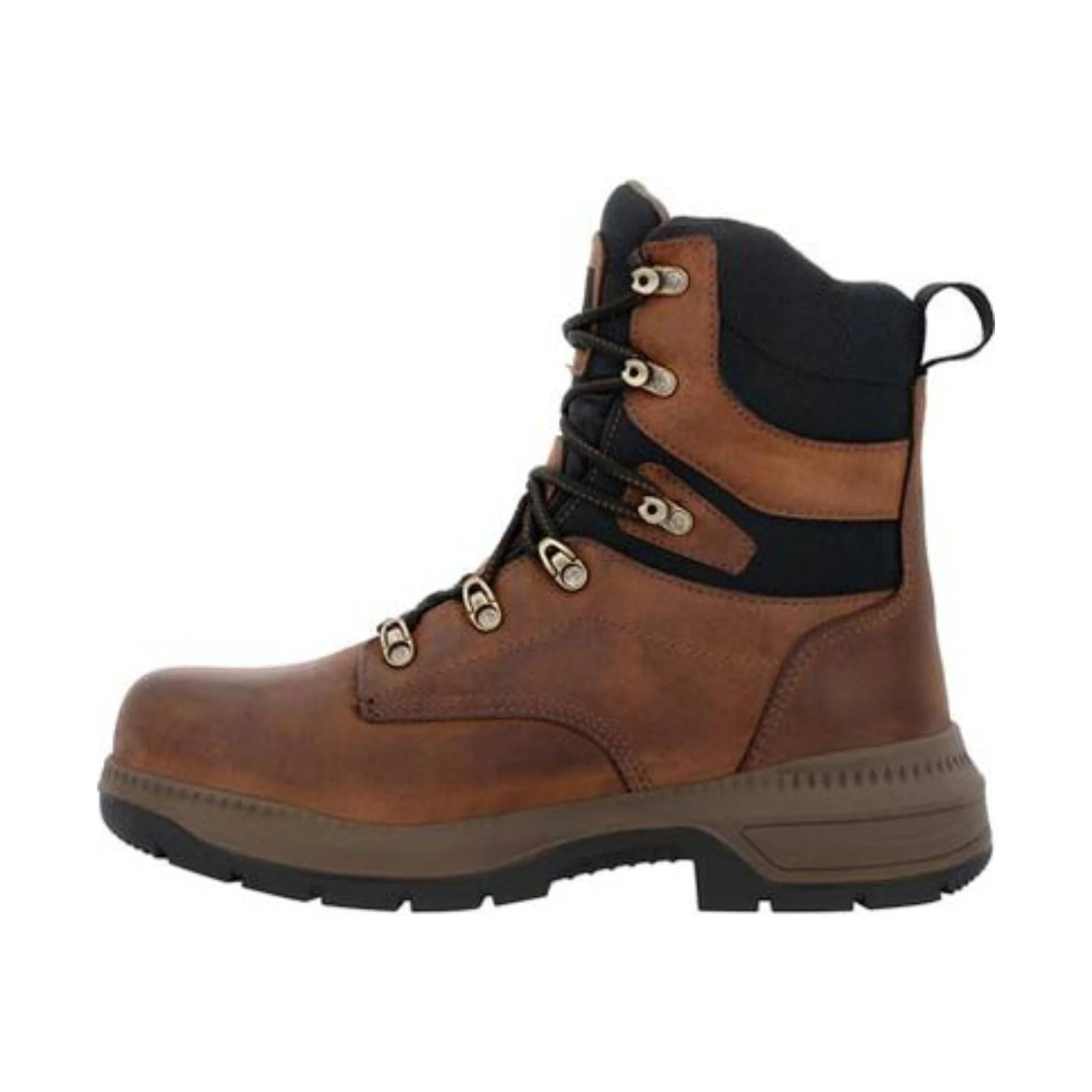 Rocky Men's Worksmart 8 Inch Composite Toe Work Boots - Crazy Horse - Image 2