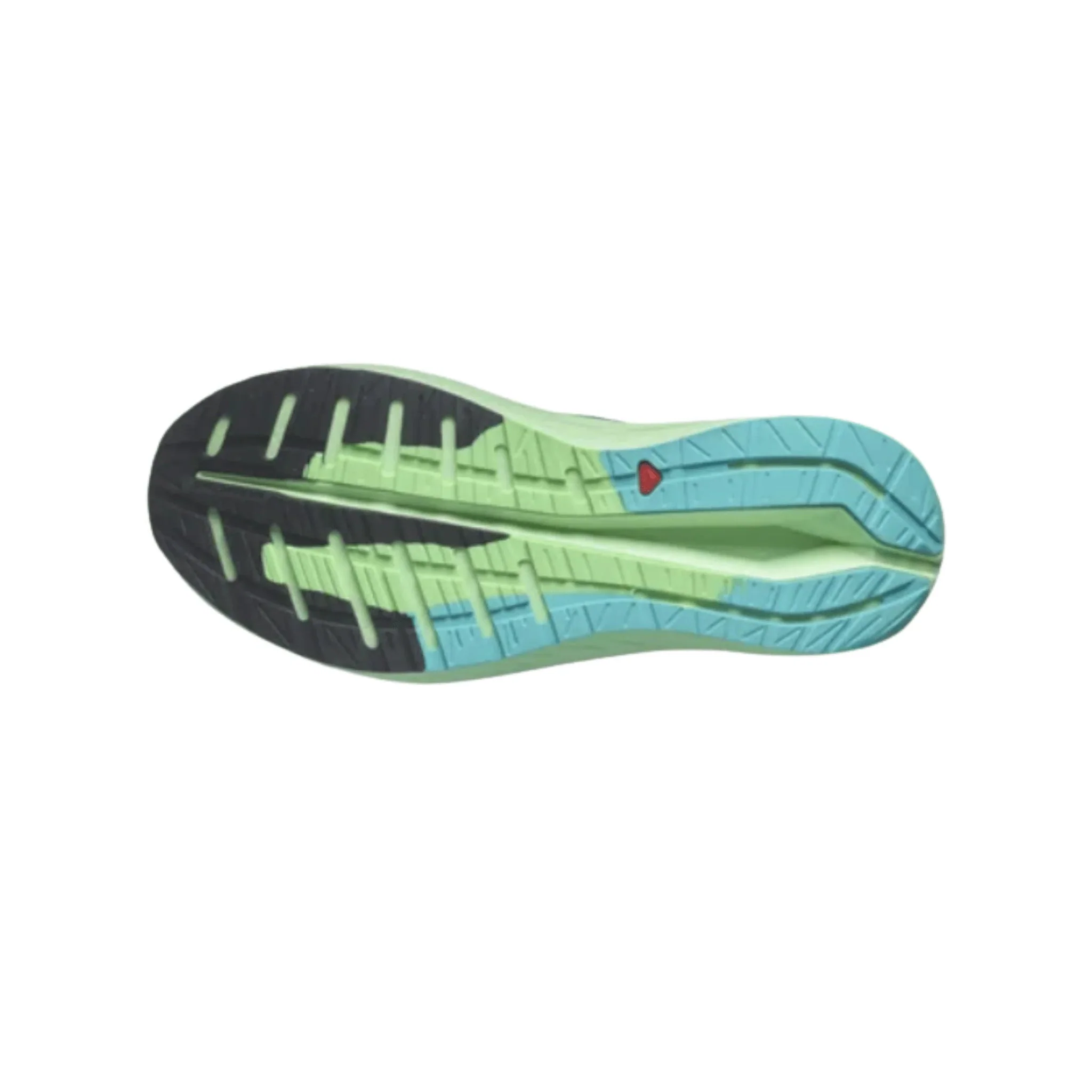 Salomon Men's Aero Volt 2 Road Running Shoes - Peacock Blue/Spring Bouquet/Green Ash - Image 5