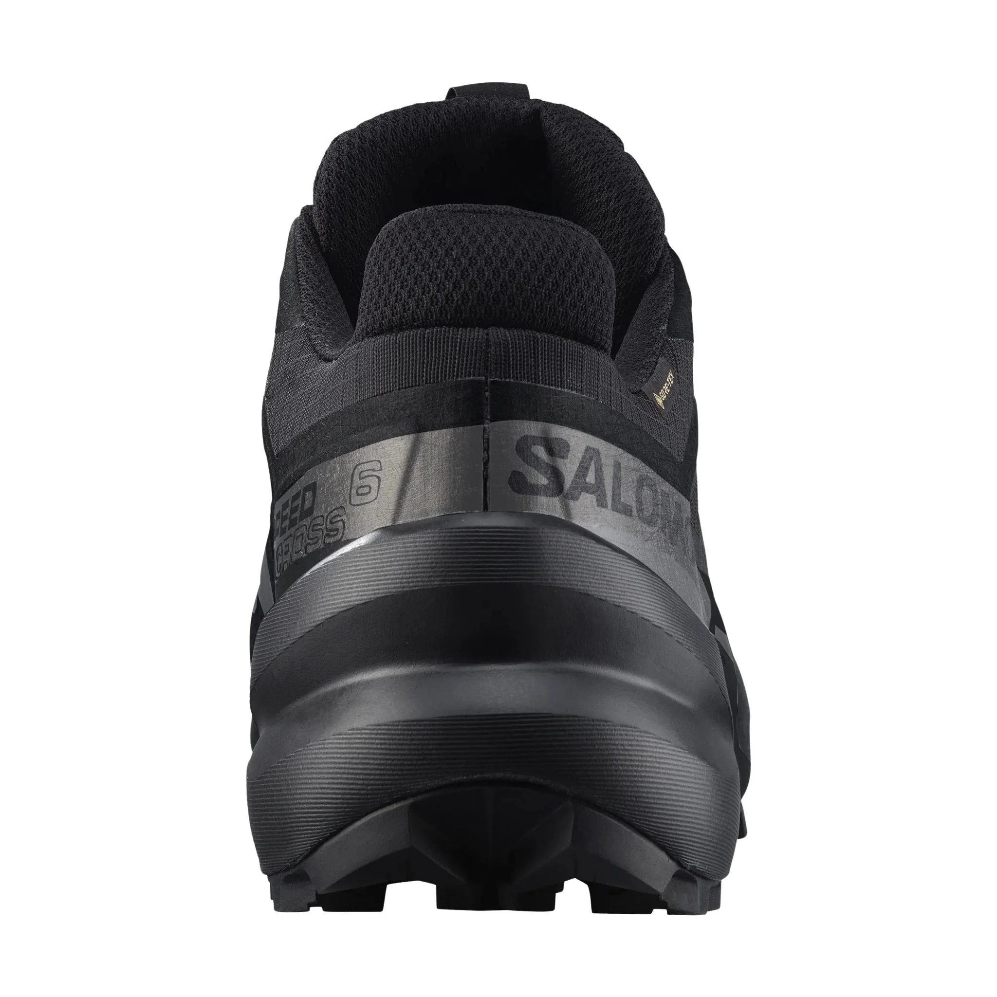 Salomon Men's Speedcross 6 Gore Tex Trail Running Shoes - Black / Black / Phantom - Image 3