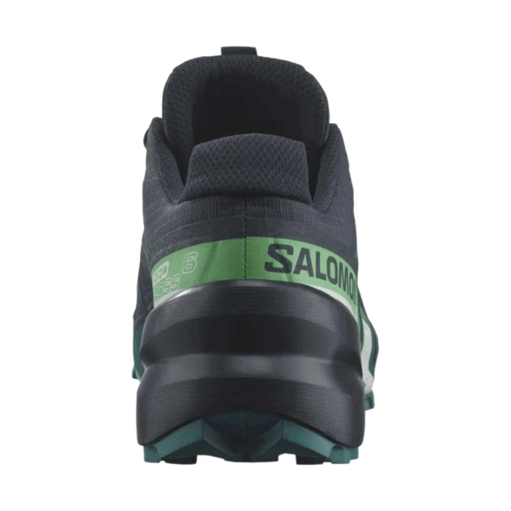 Salomon Men's Speedcross 6 Trail Running Shoes - Carbon/Tahitian Tide/White - Image 3