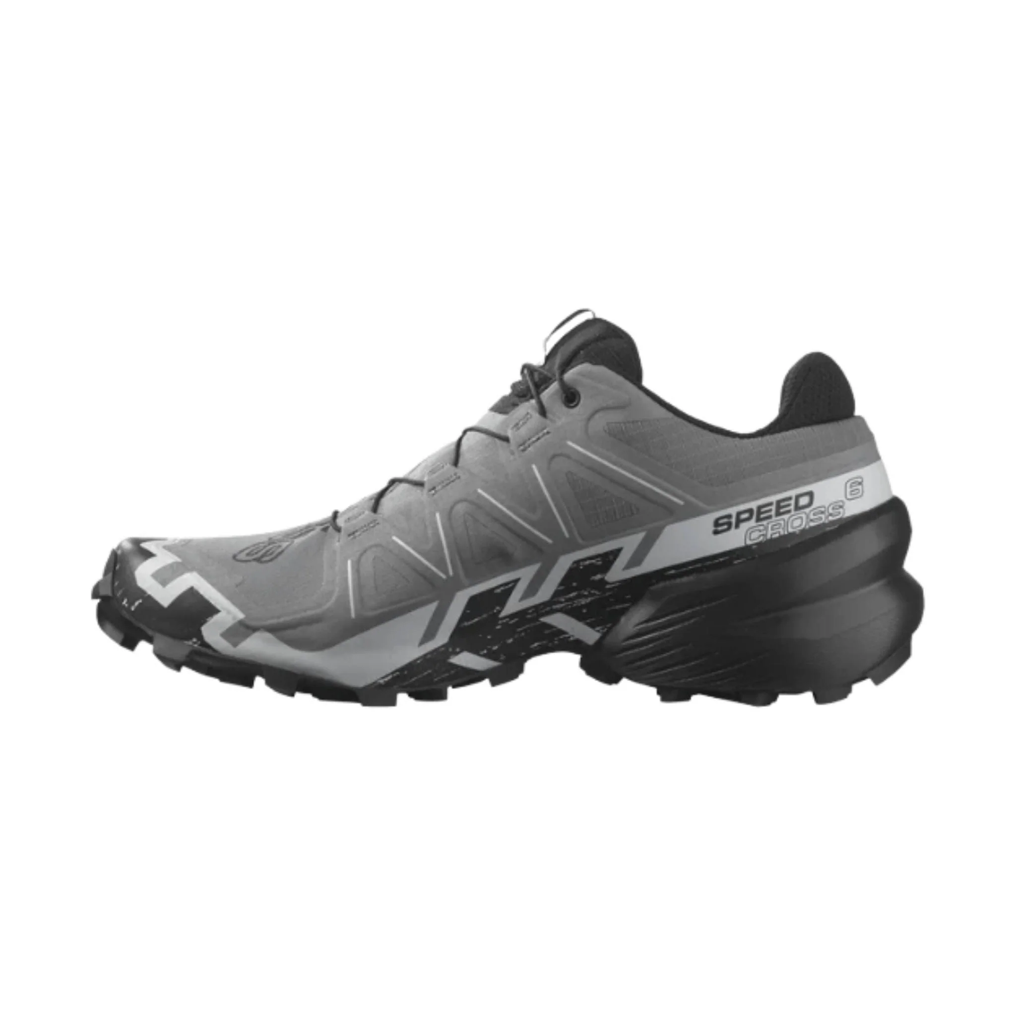 Salomon Men's Speedcross 6 Trail Running Shoes - Quiet Shade/Black/Pearl Blue - Image 2